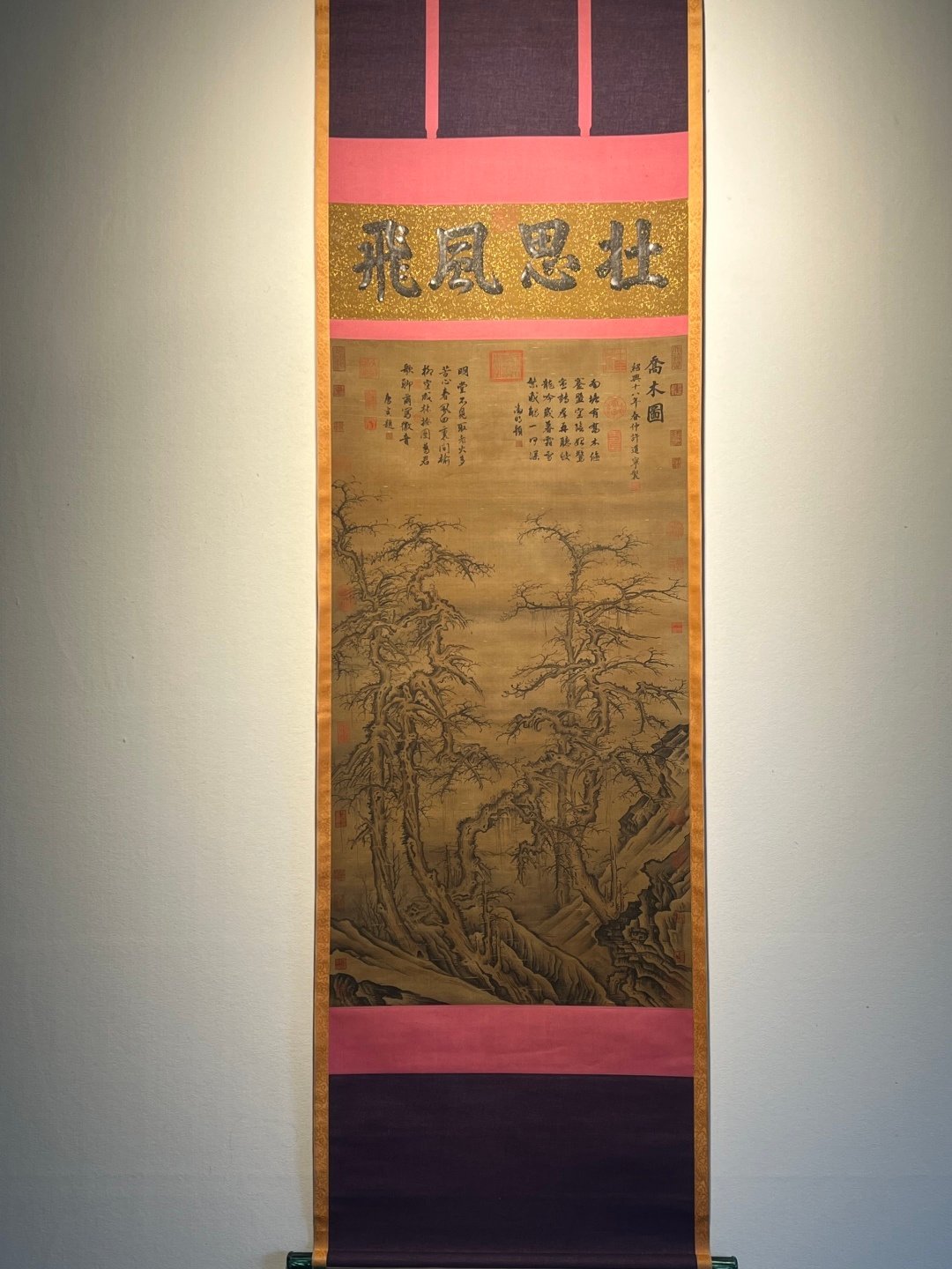 Chinese scroll painting Xu Daoning