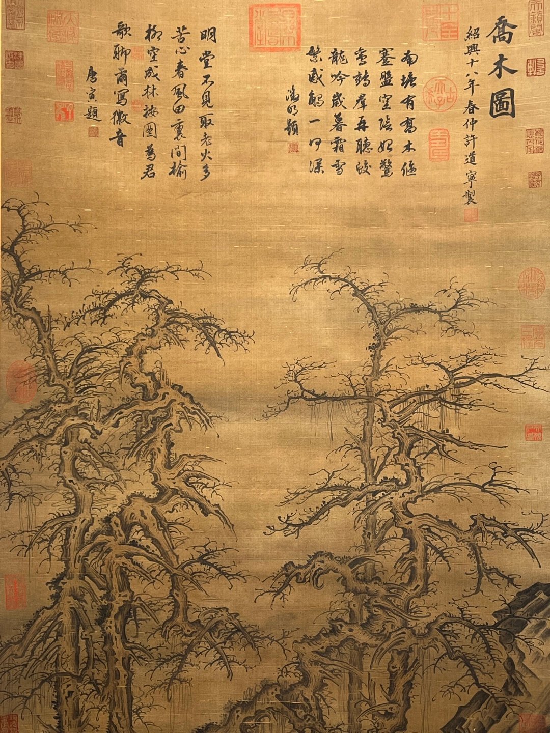 Chinese scroll painting Xu Daoning