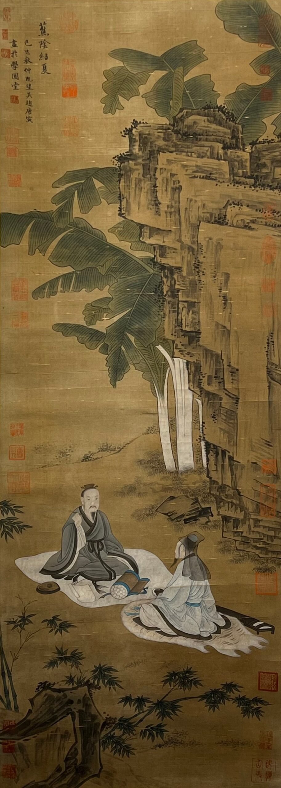Chinese scroll painting Tang Yin