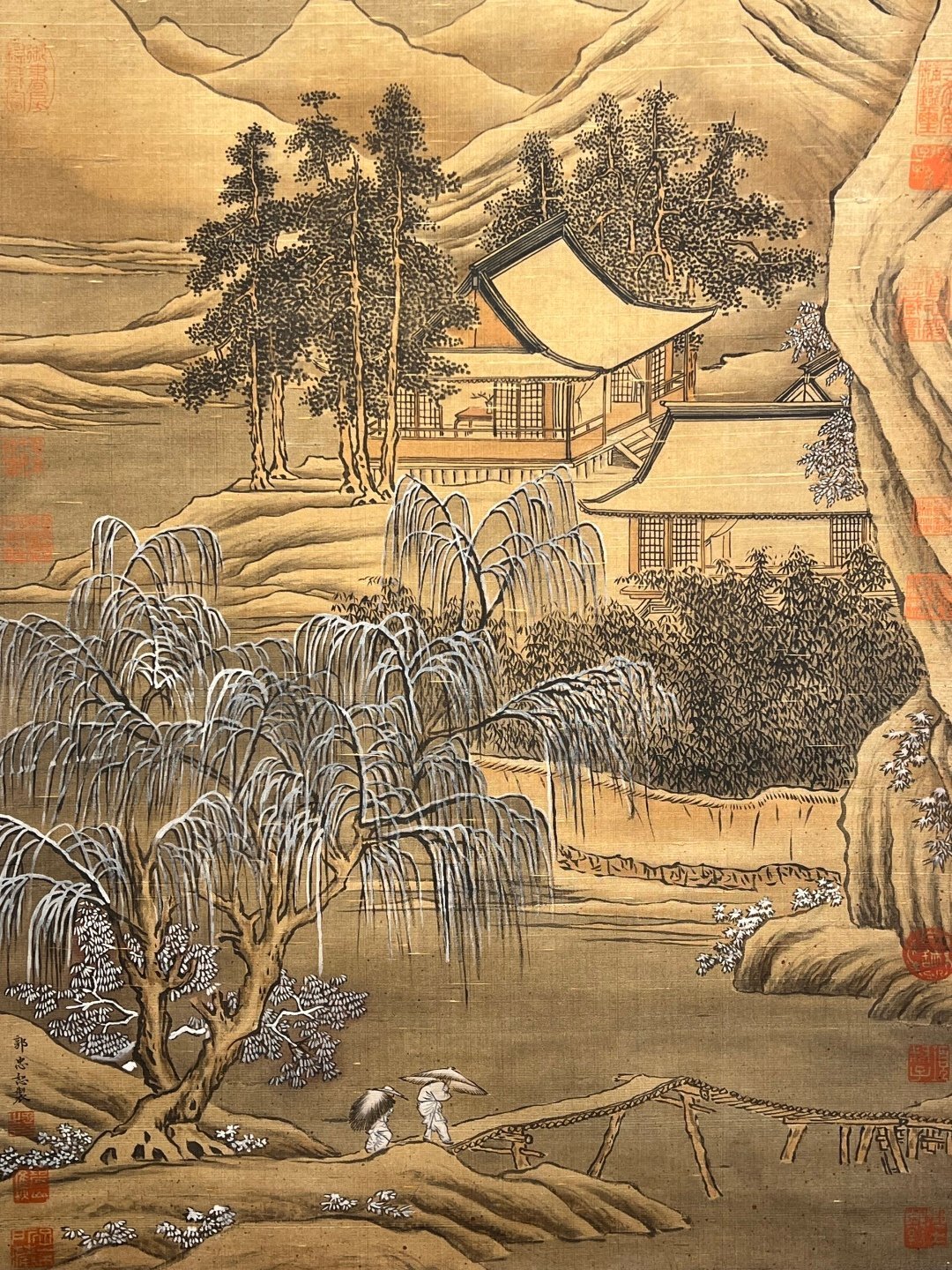 Chinese scroll painting Guo Zhongshu