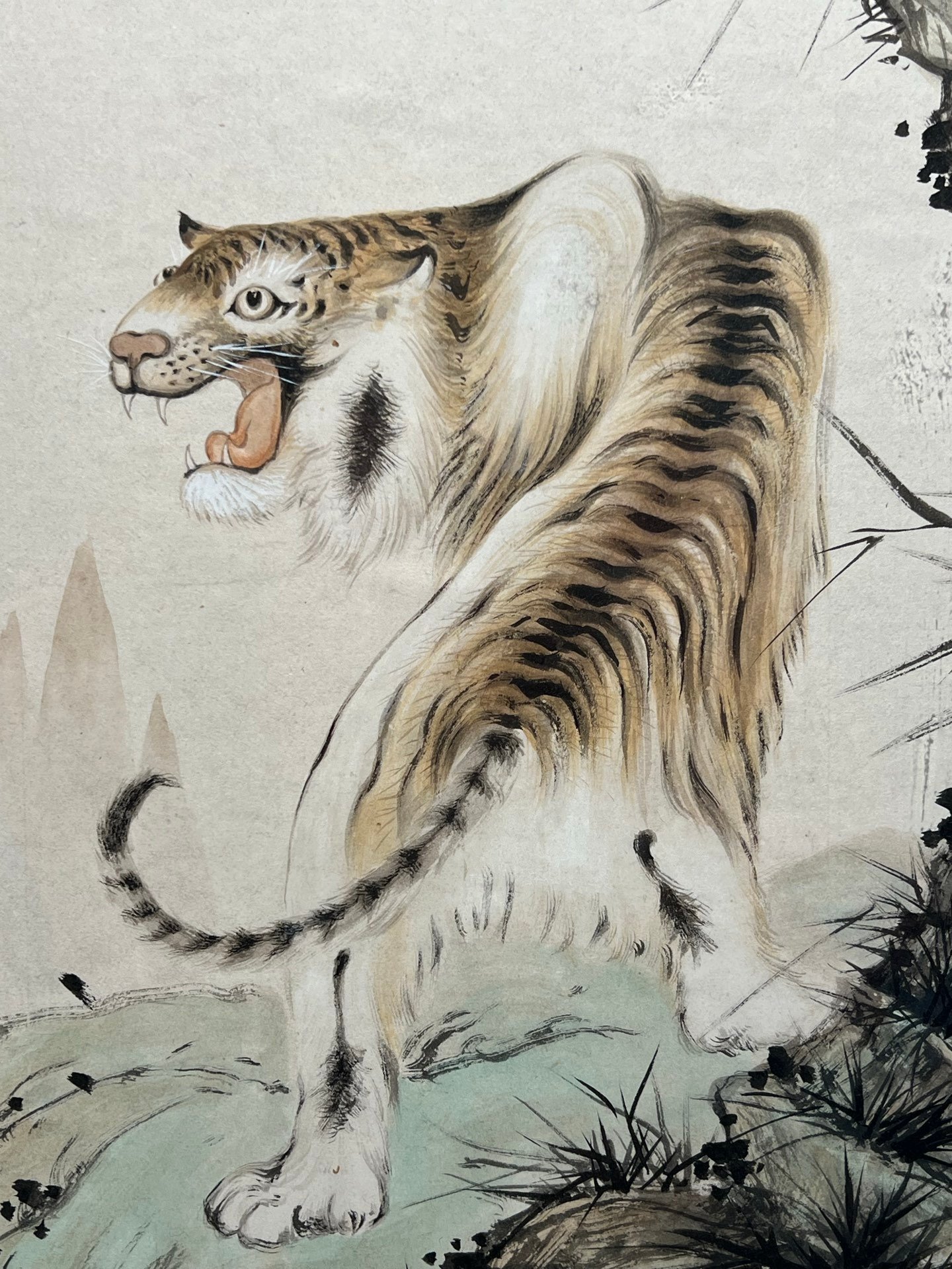 Chinese scroll painting Yan Bolong