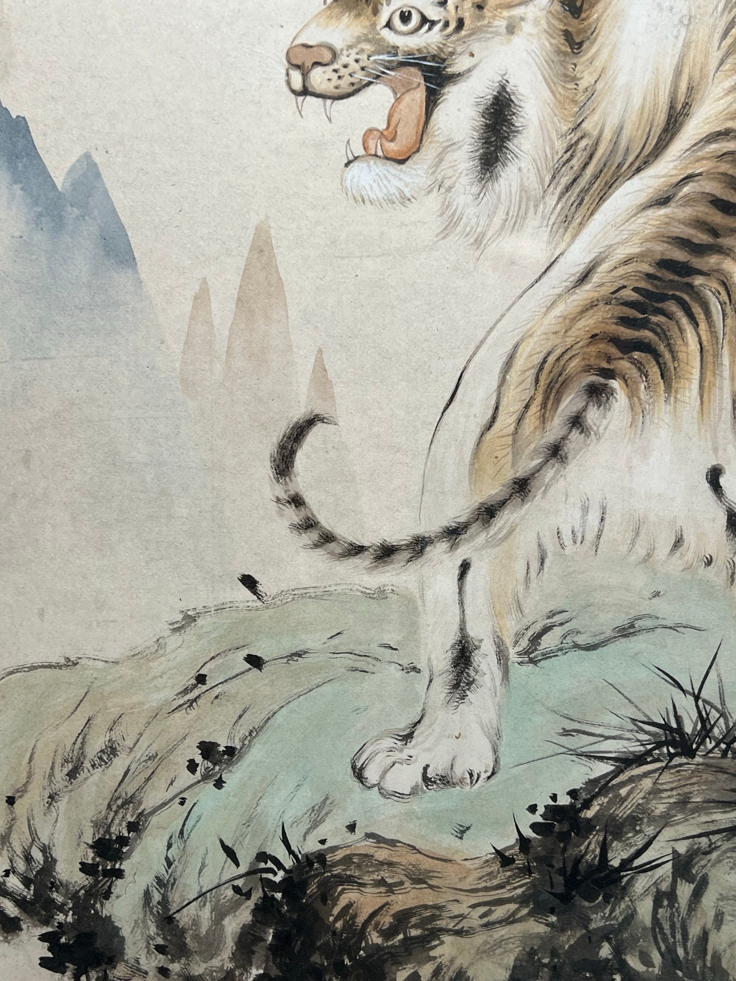 Chinese scroll painting Yan Bolong
