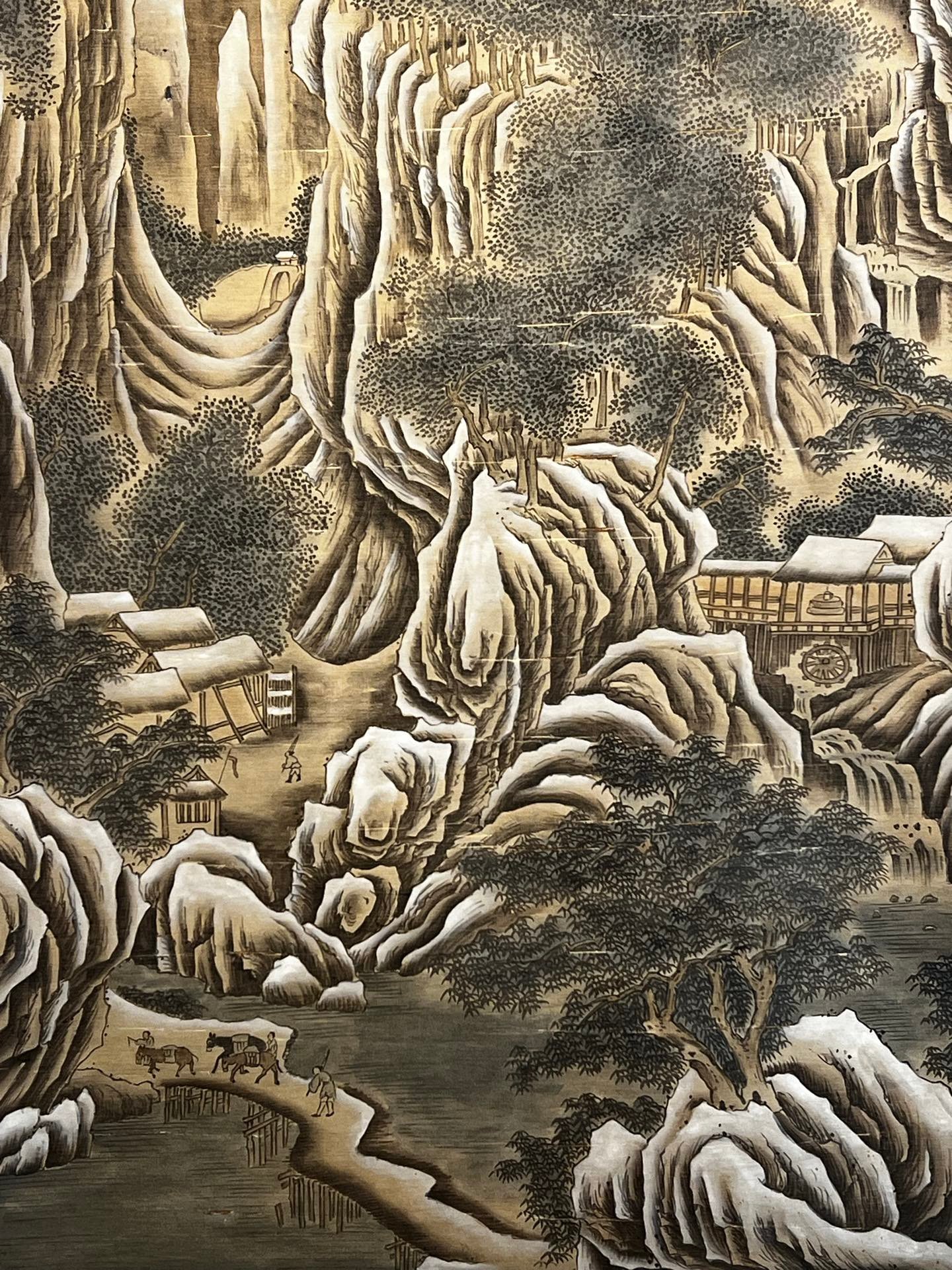 Chinese scroll painting Tang Yin