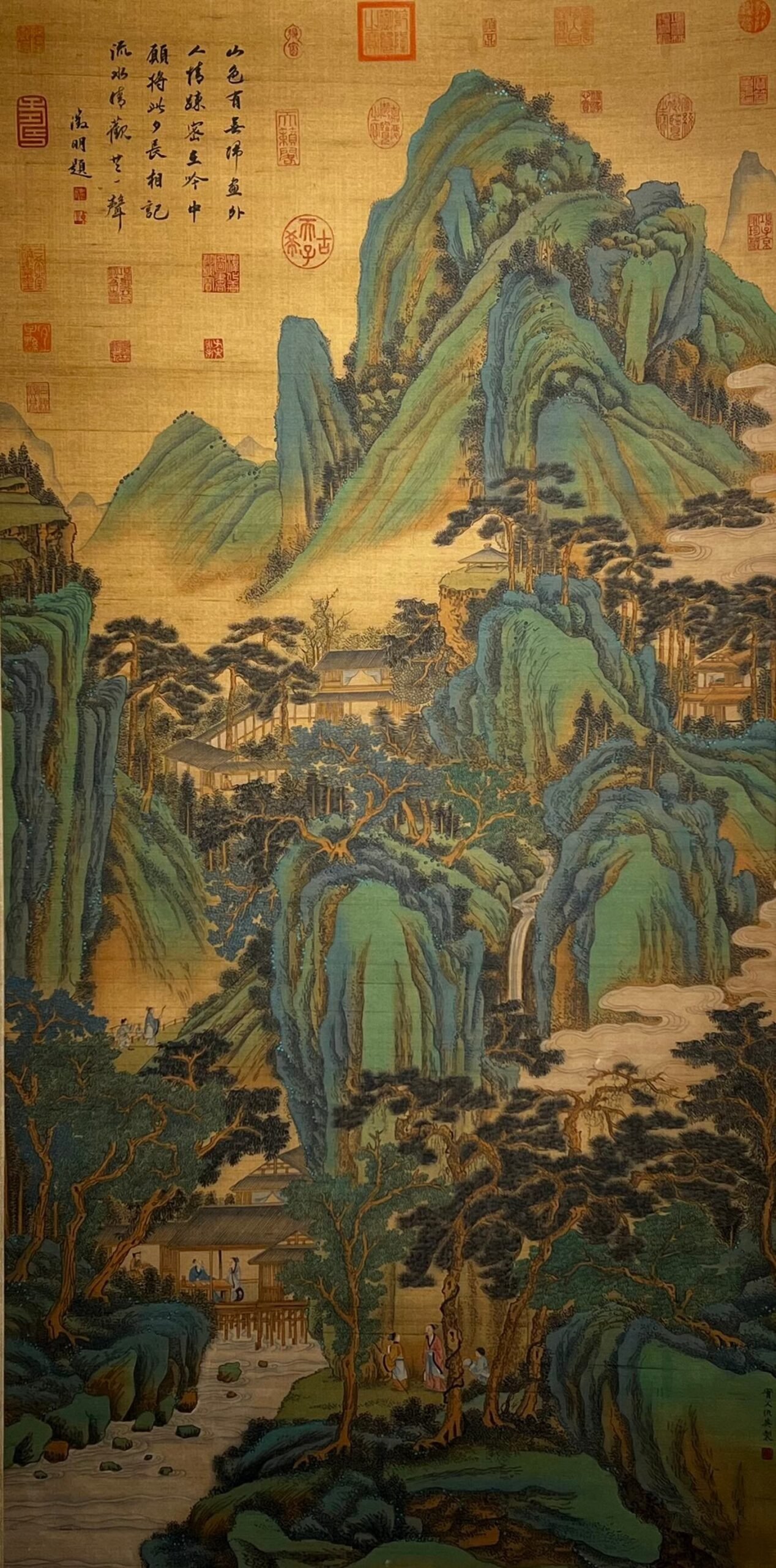 Chinese scroll painting Qiu Ying