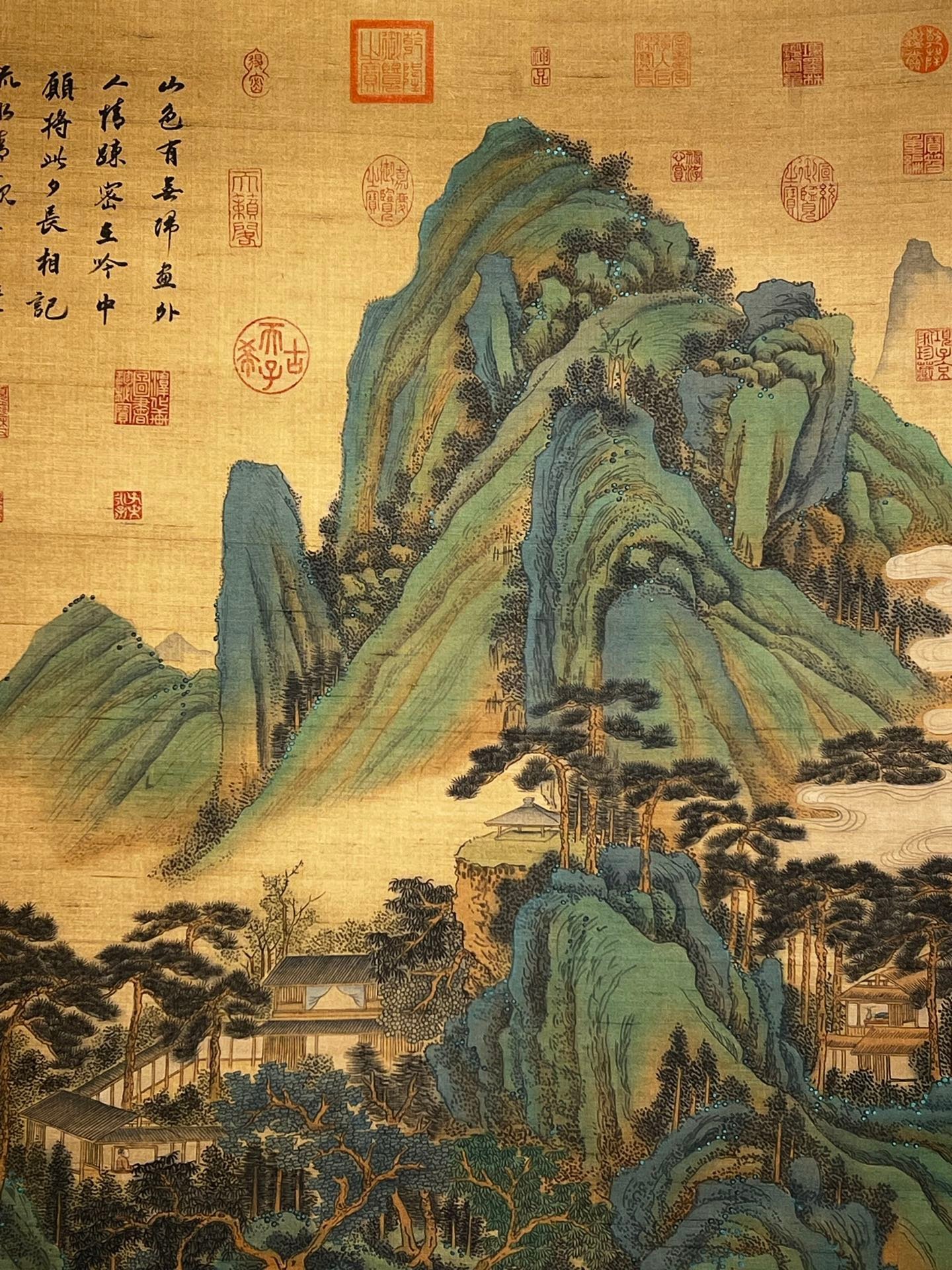 Chinese scroll painting Qiu Ying