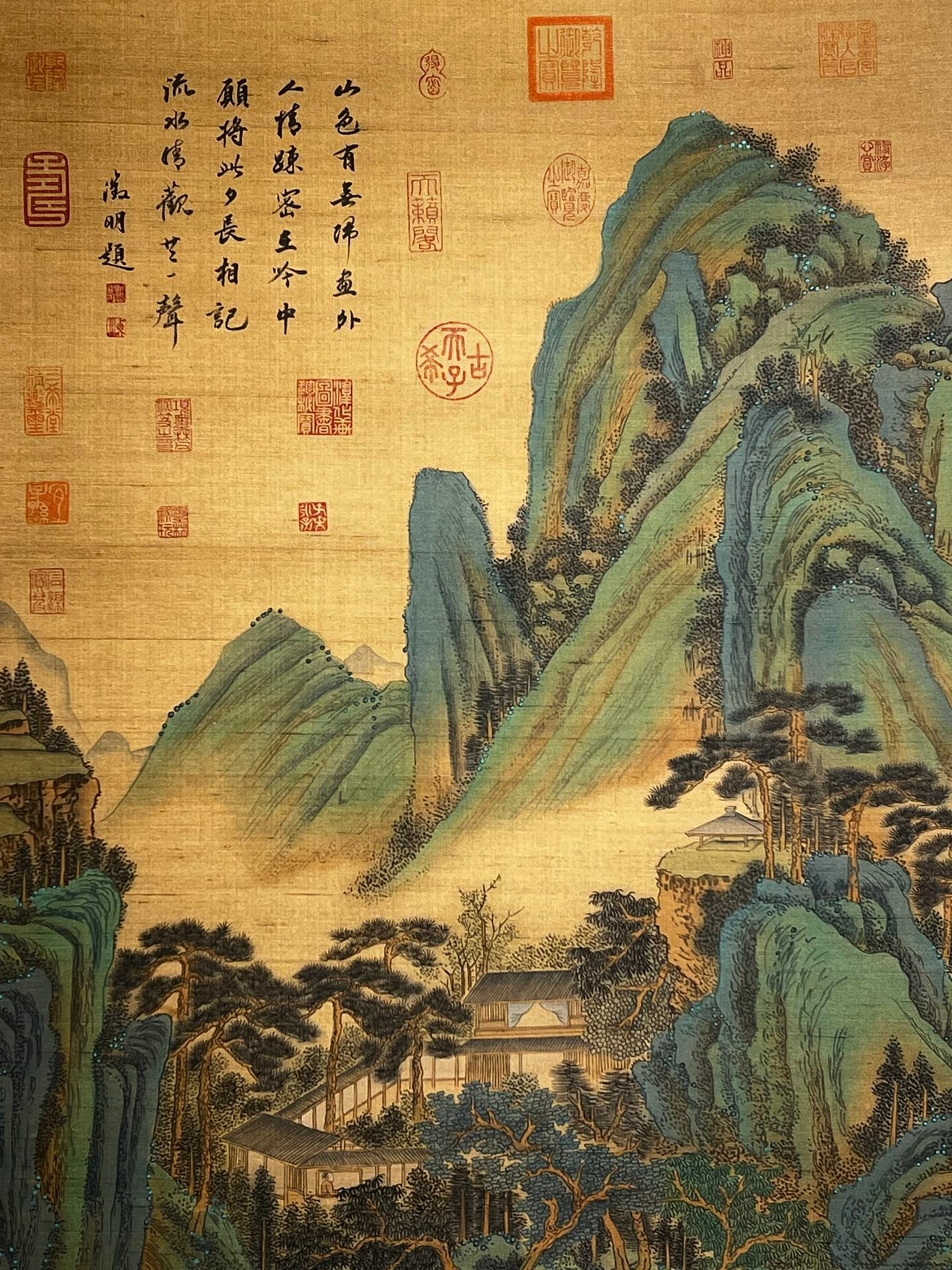 Chinese scroll painting Qiu Ying
