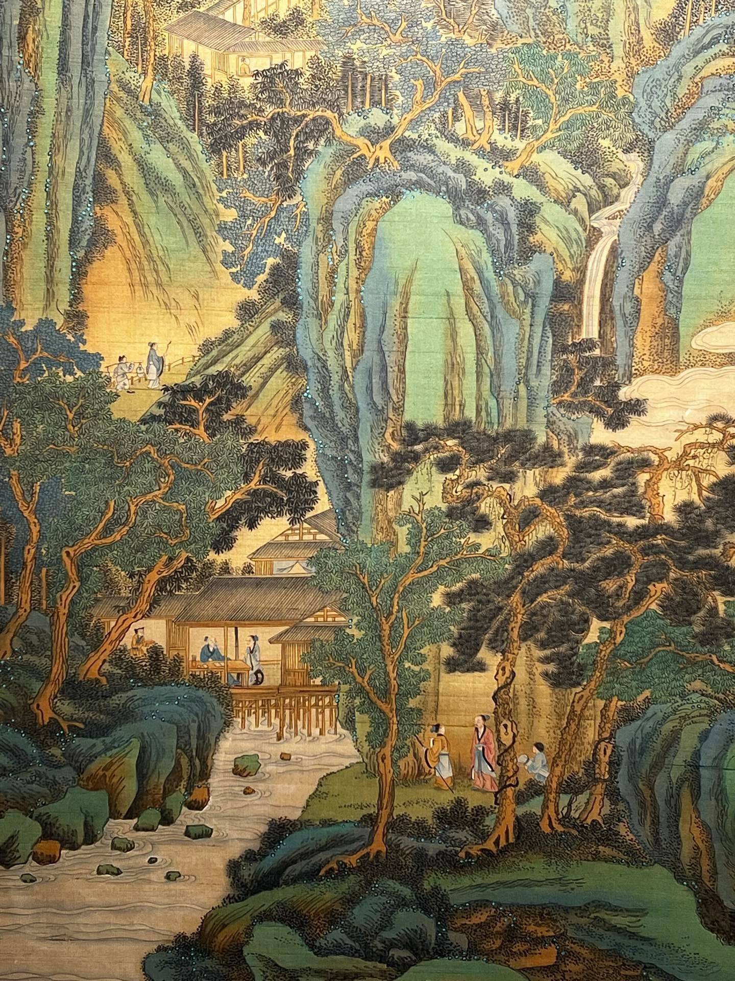 Chinese scroll painting Qiu Ying