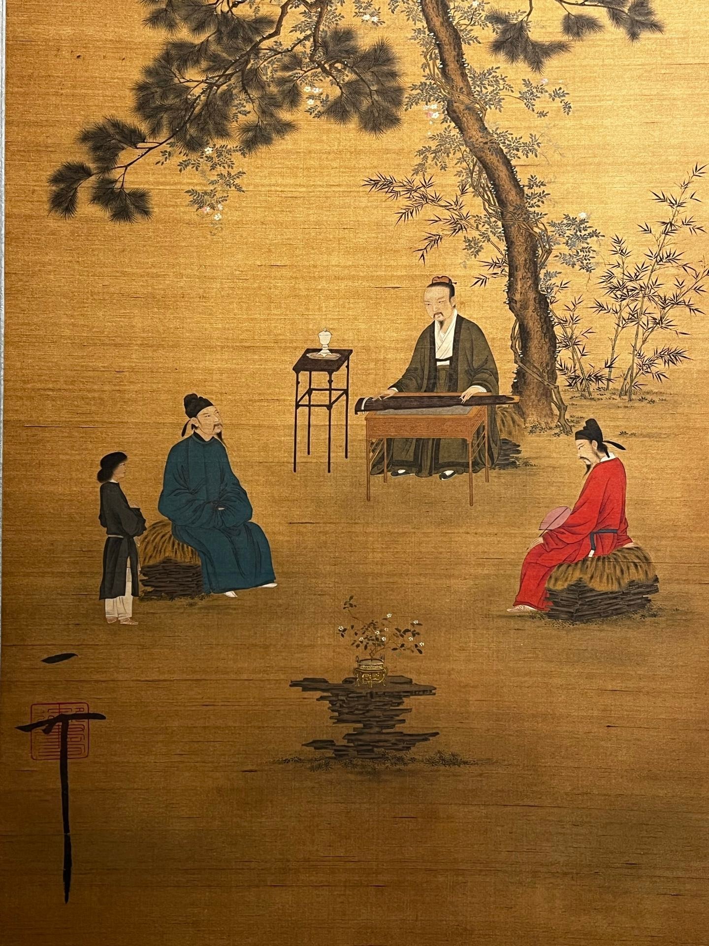 Chinese scroll painting Huizong