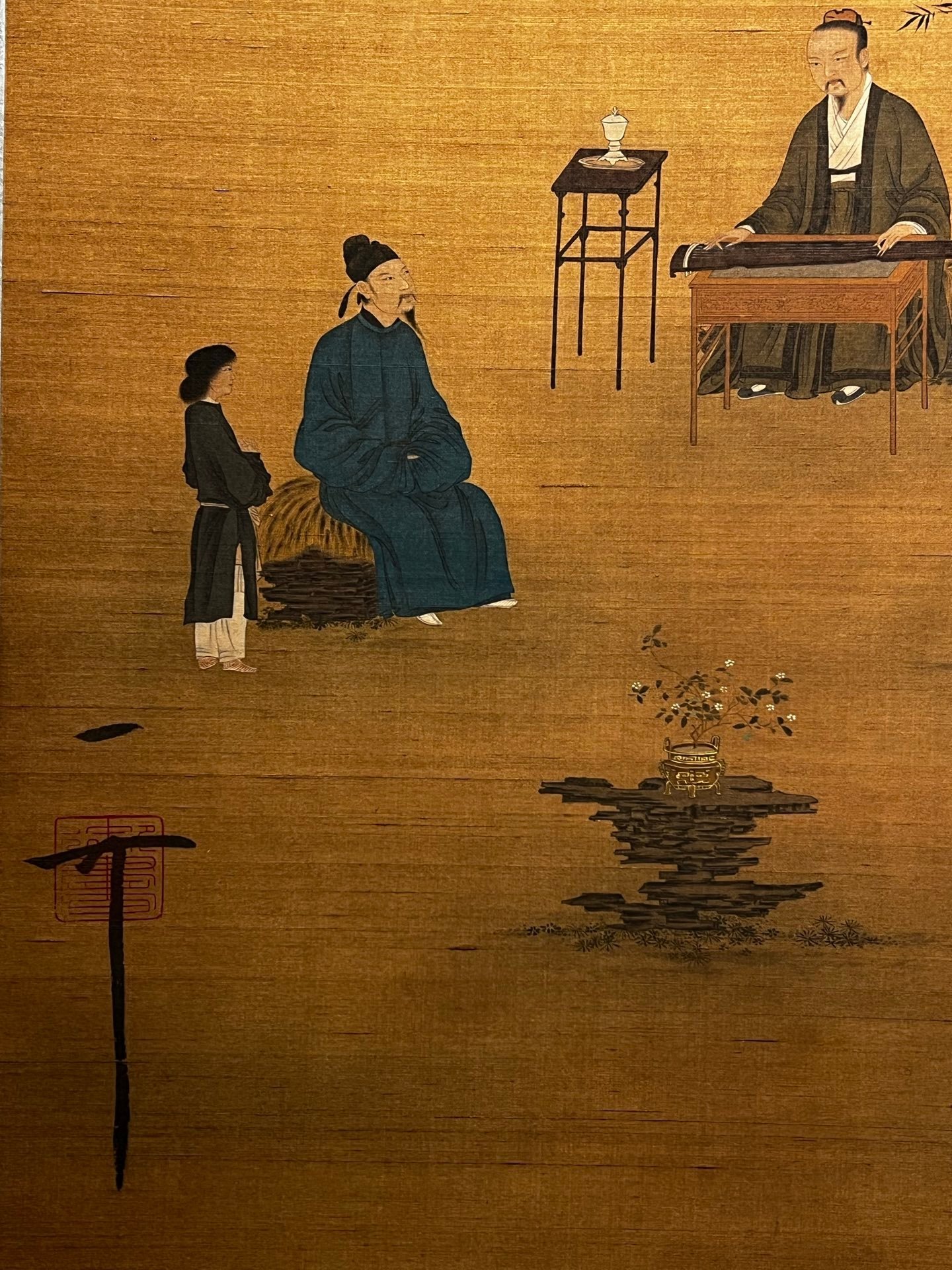 Chinese scroll painting Huizong