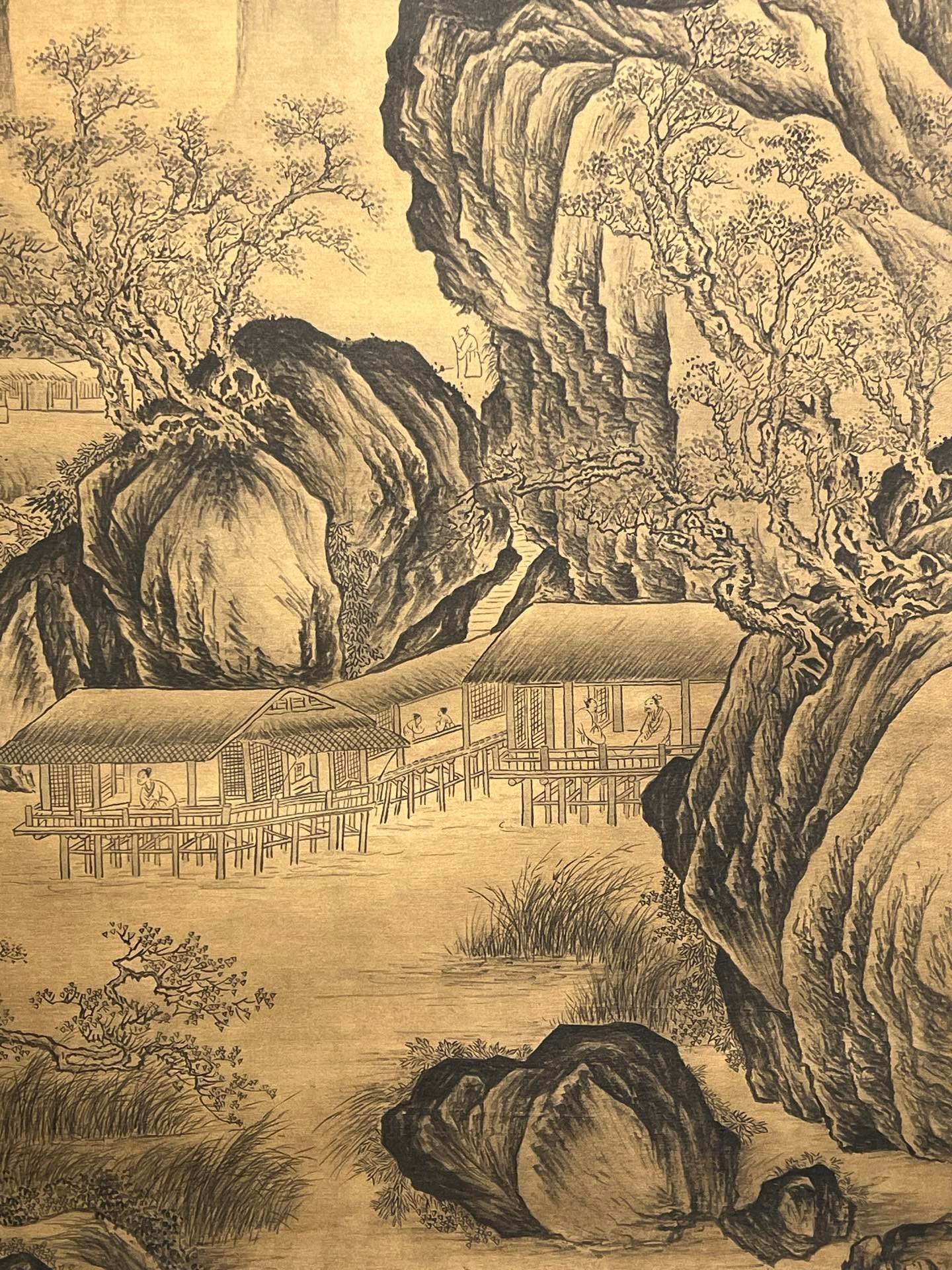 Chinese scroll painting Tang Yin
