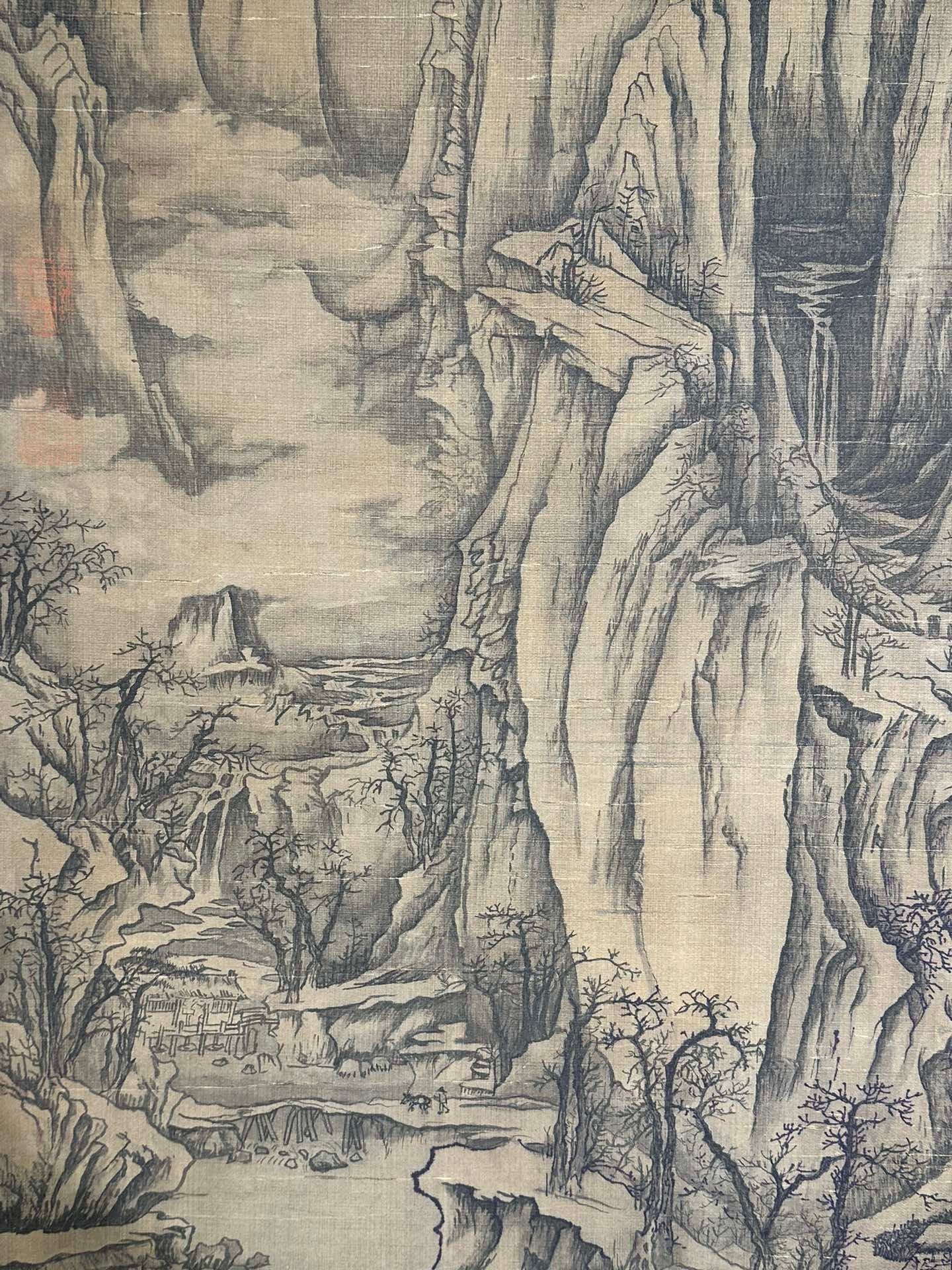 Chinese scroll painting Xuanzong