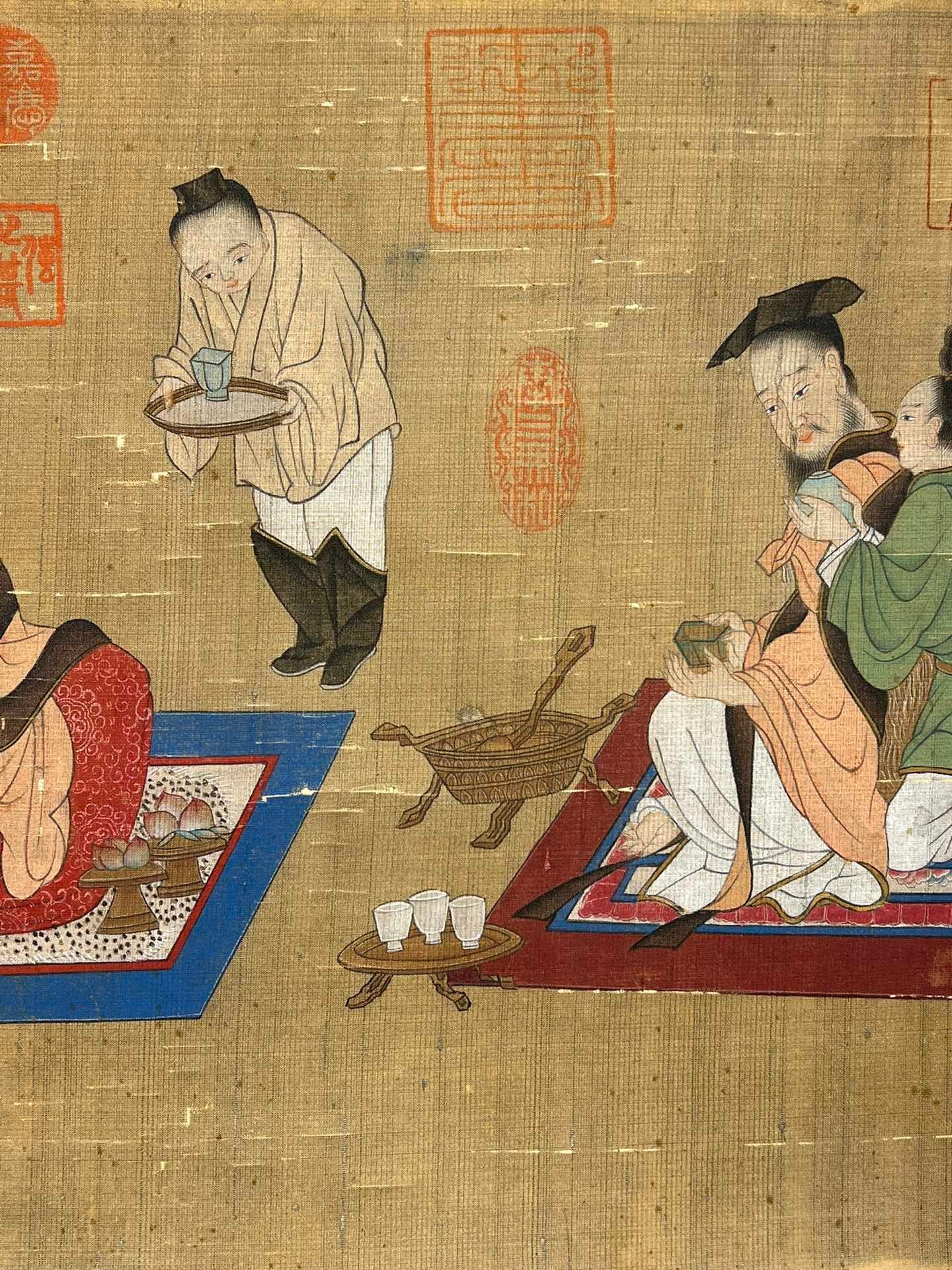 Chinese scroll painting Sun Yat sen