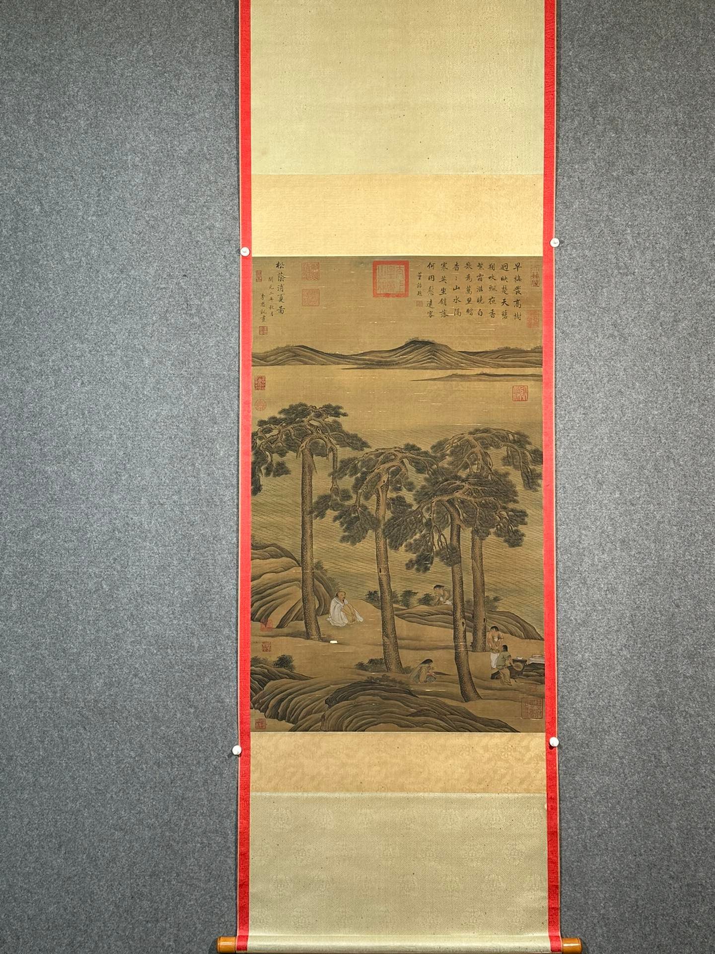Chinese scroll painting Li Sixun