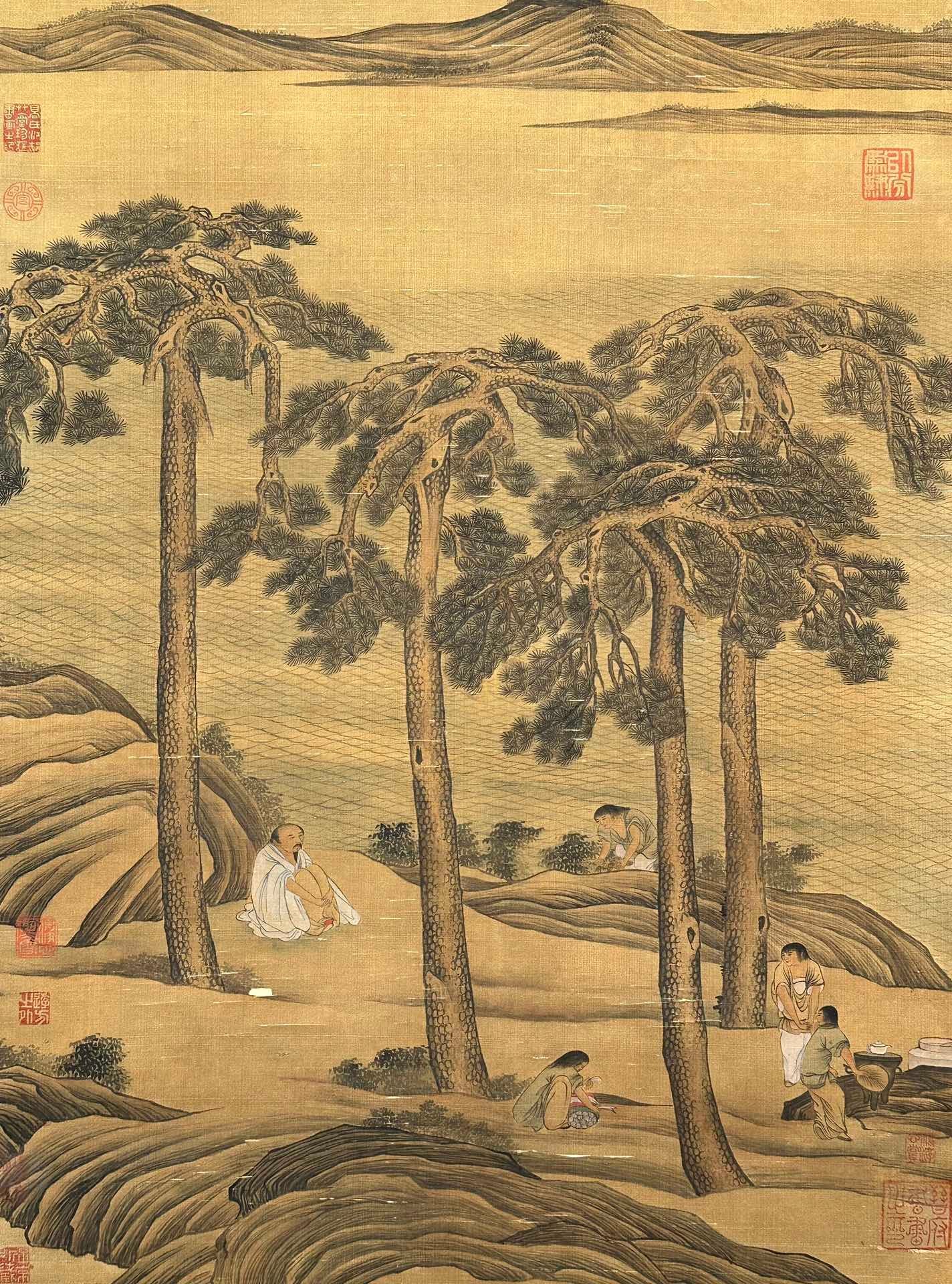 Chinese scroll painting Li Sixun