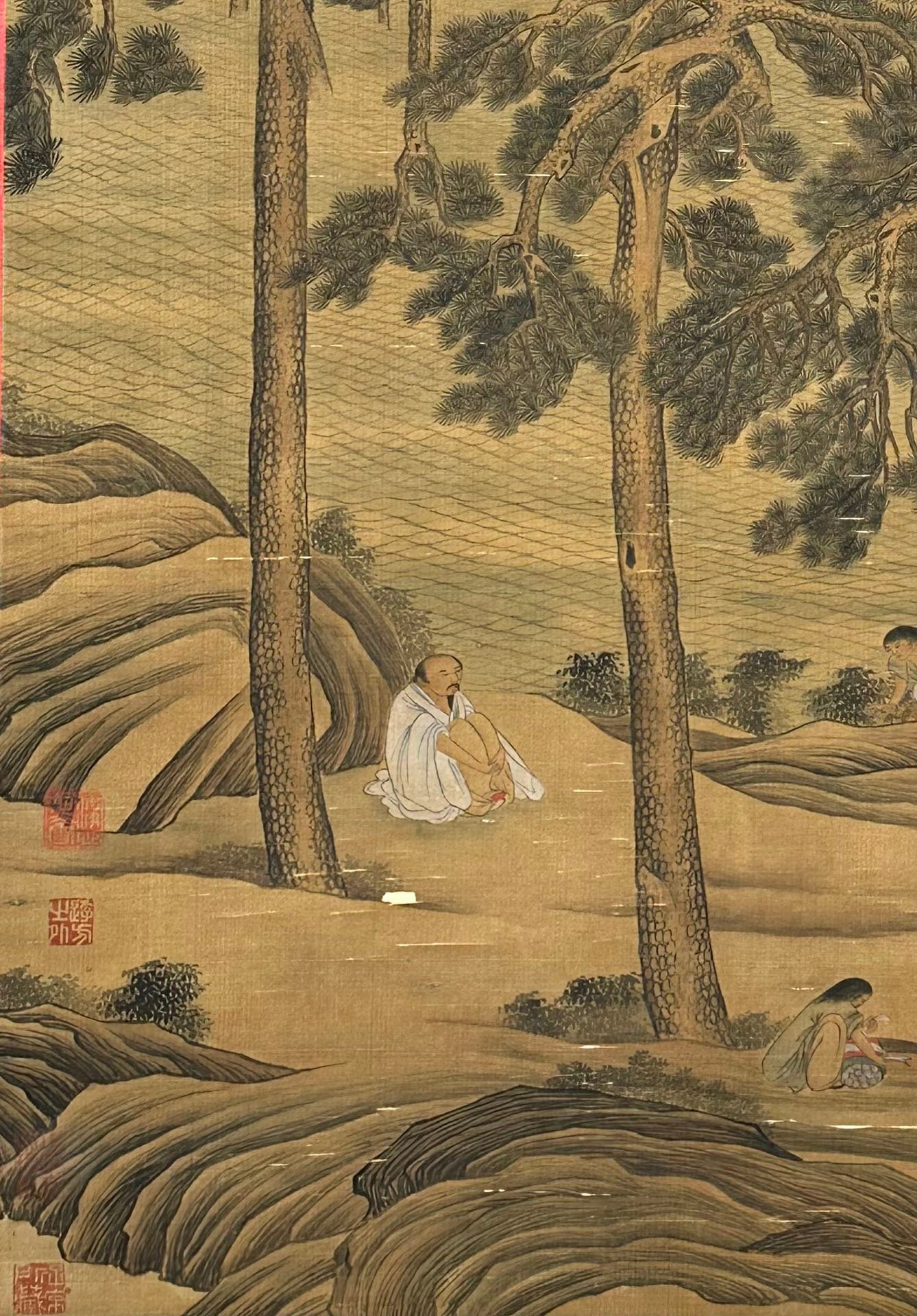 Chinese scroll painting Li Sixun