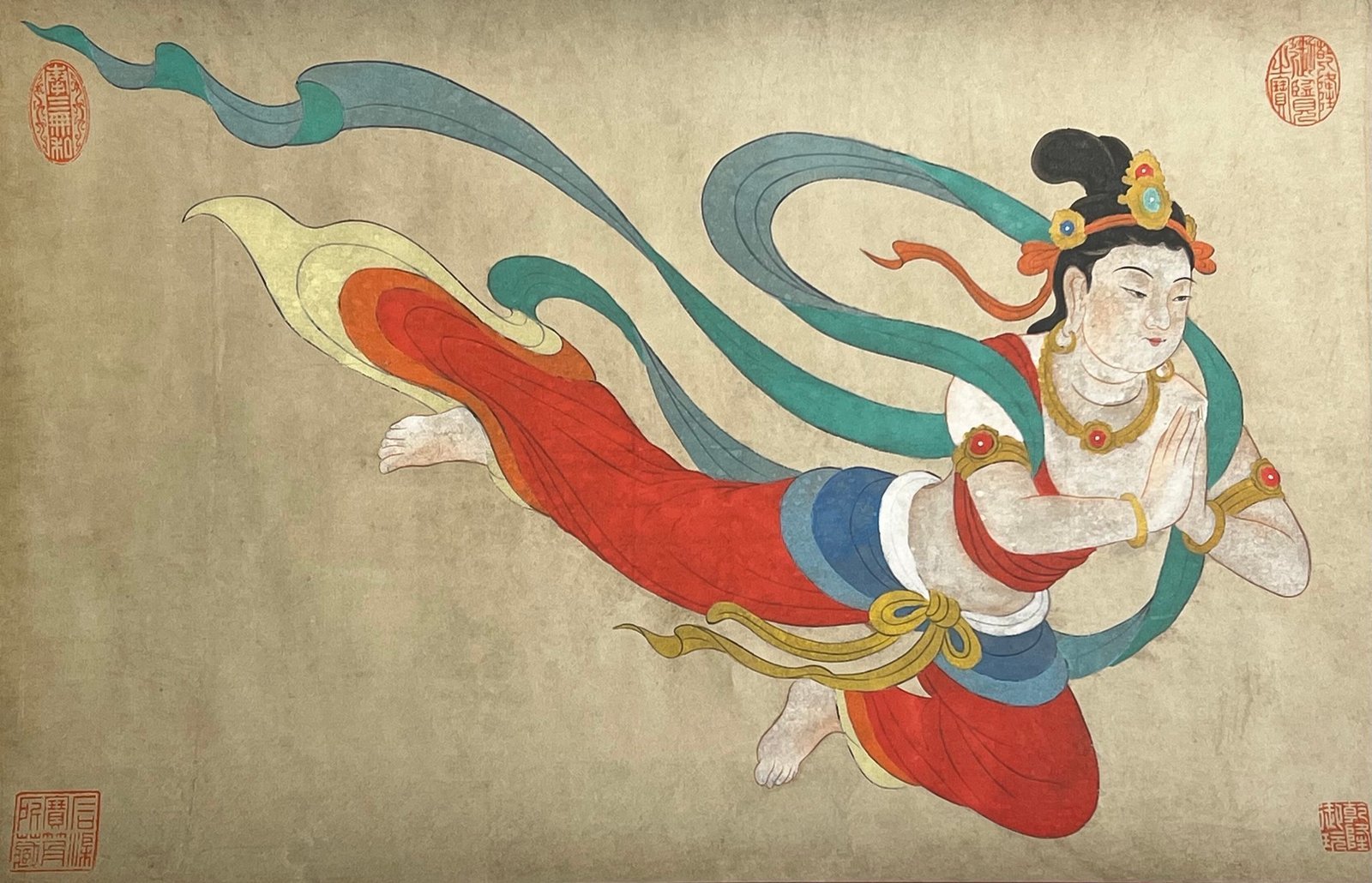 Chinese scroll painting Emperor s Fine