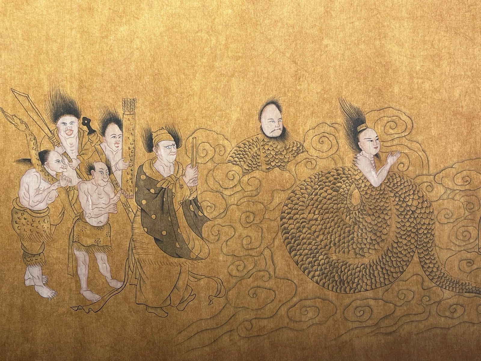 Chinese scroll painting Li Gonglin