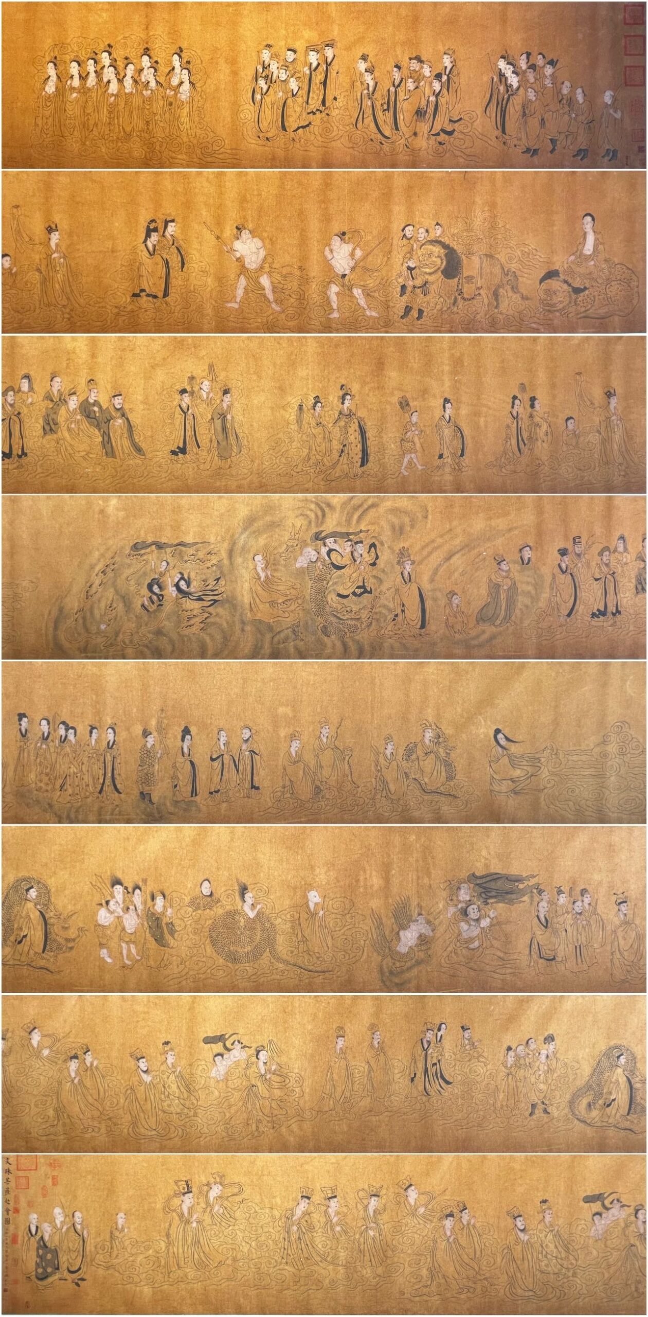 Chinese scroll painting Li Gonglin