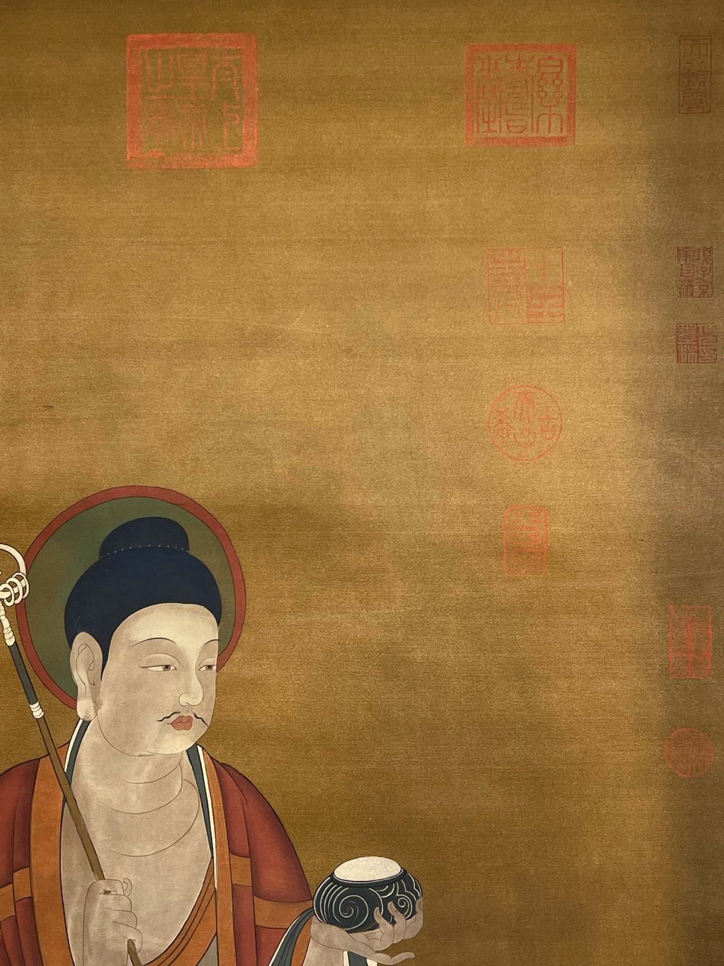 Chinese scroll painting Wu Daozi