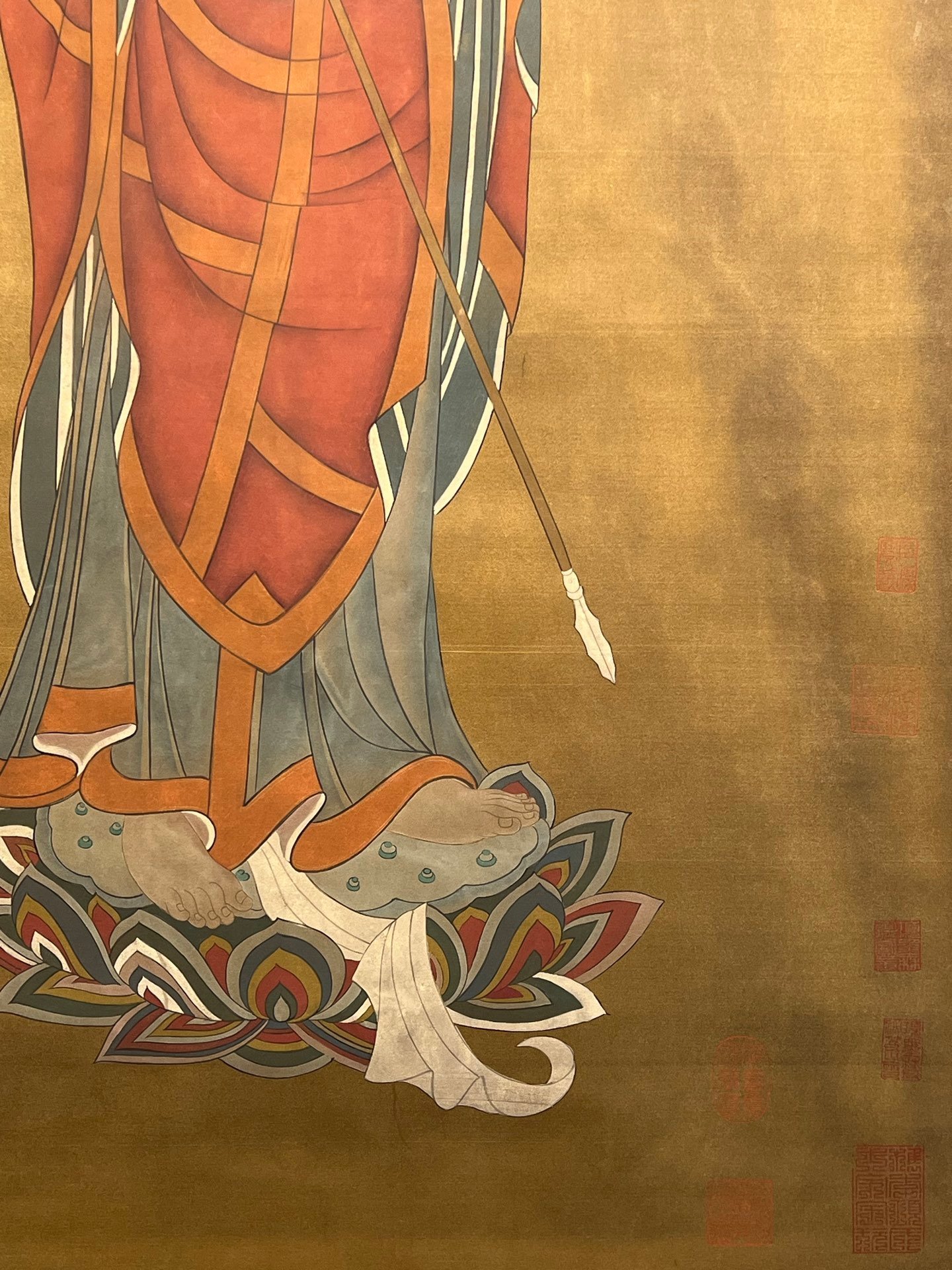 Chinese scroll painting Wu Daozi