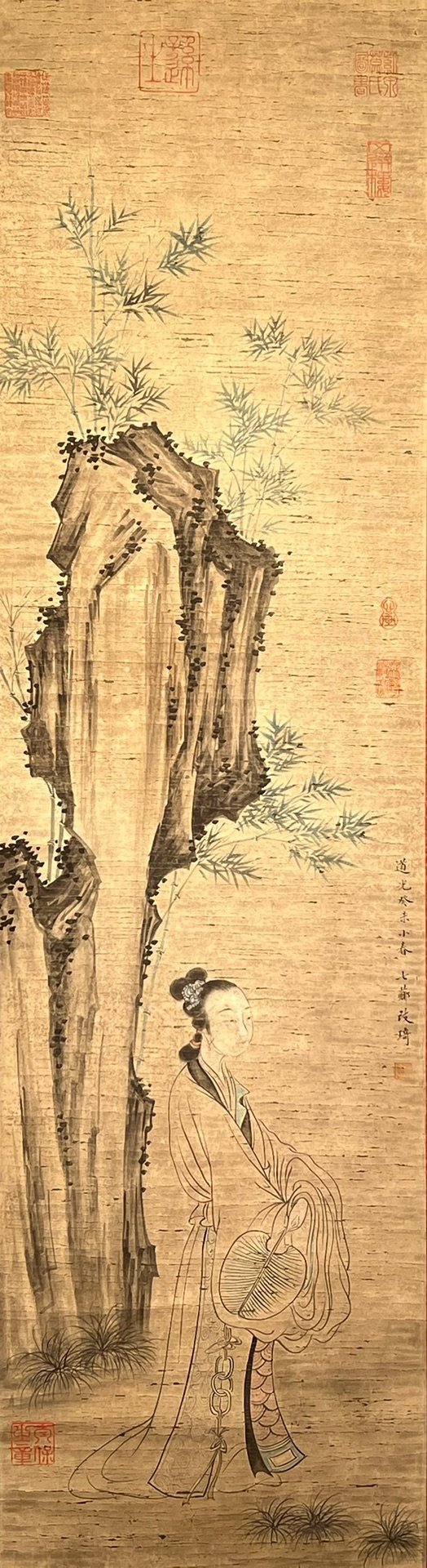 Chinese scroll painting Gaiqi Fine