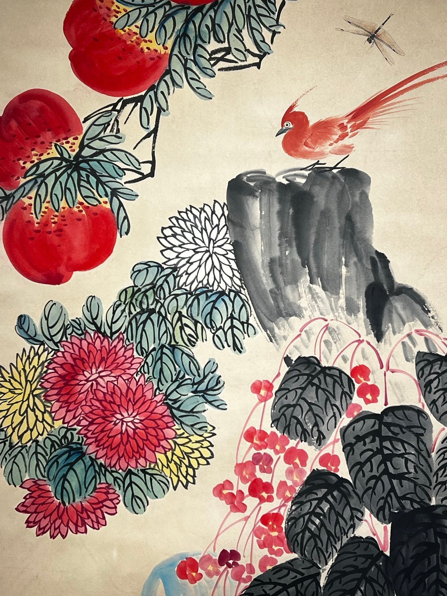 Chinese scroll painting Qi Baishi