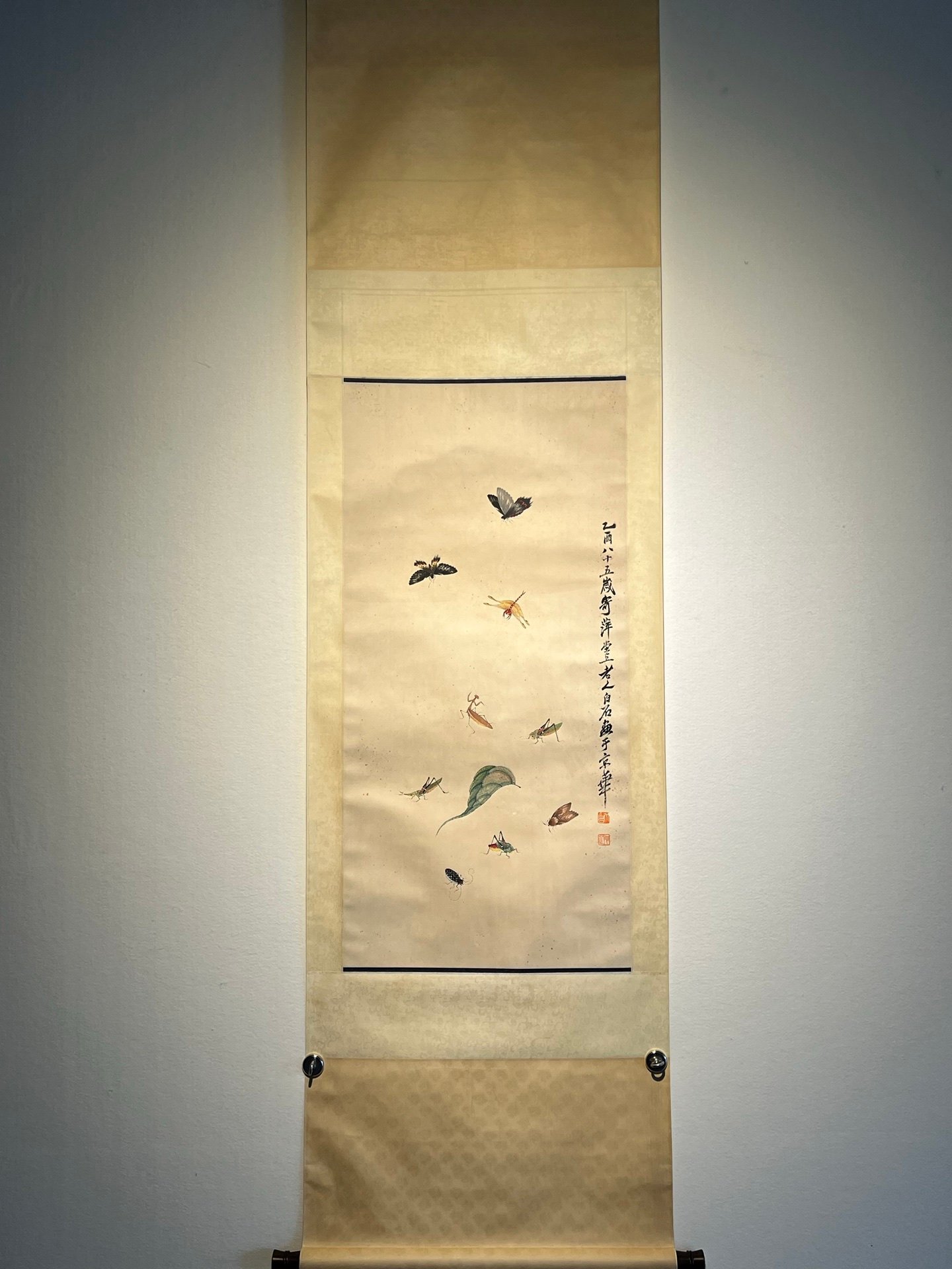 Chinese scroll painting Qi Baishi