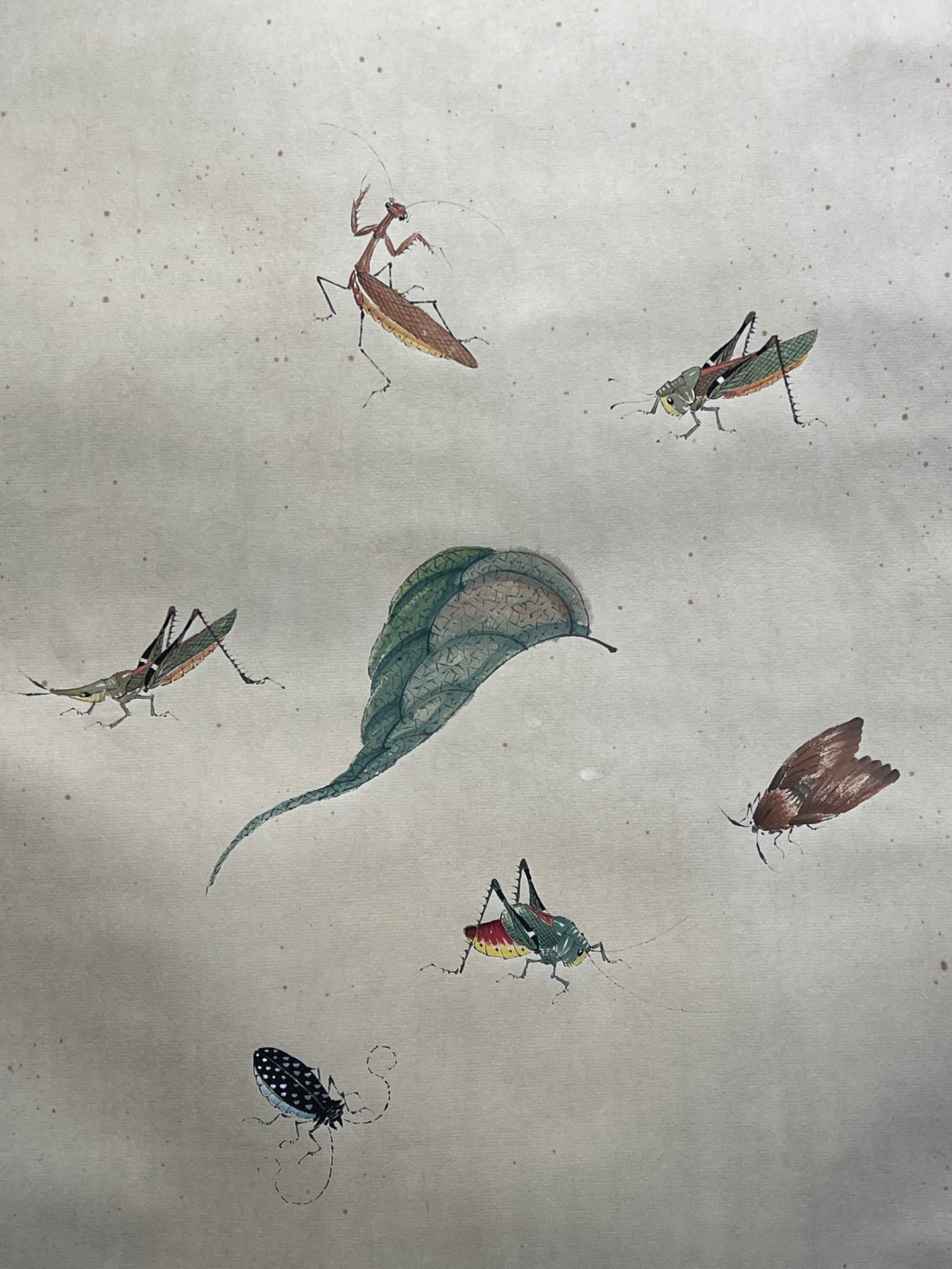 Chinese scroll painting Qi Baishi