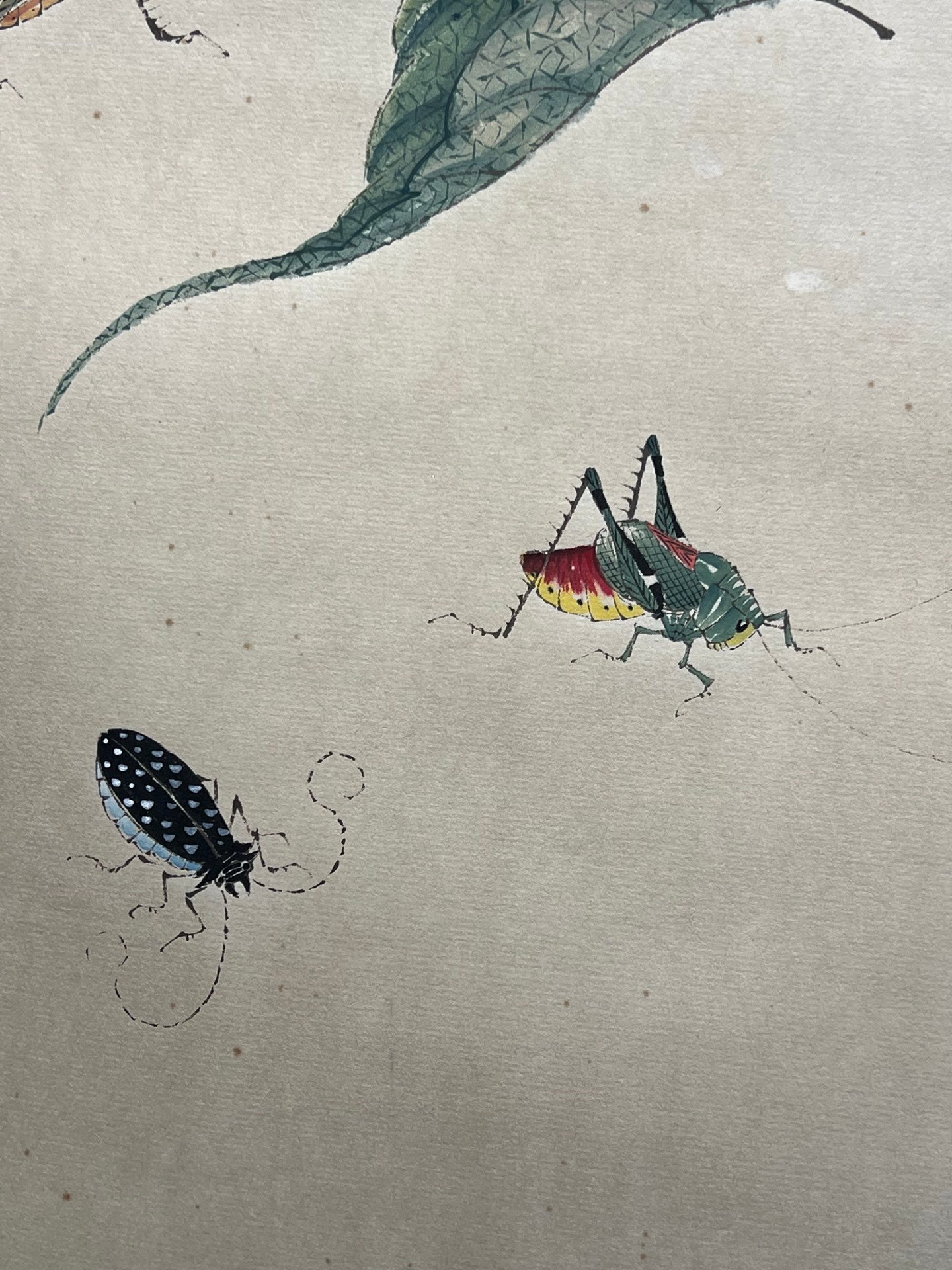 Chinese scroll painting Qi Baishi