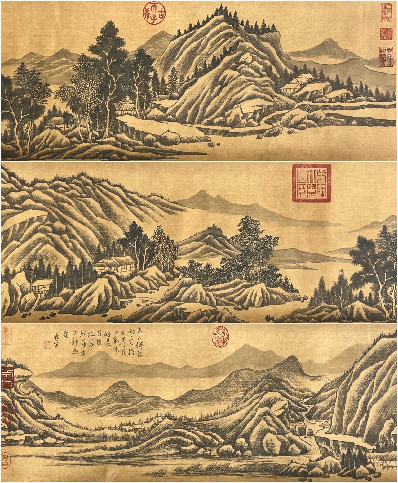 Chinese scroll painting Tang Yin