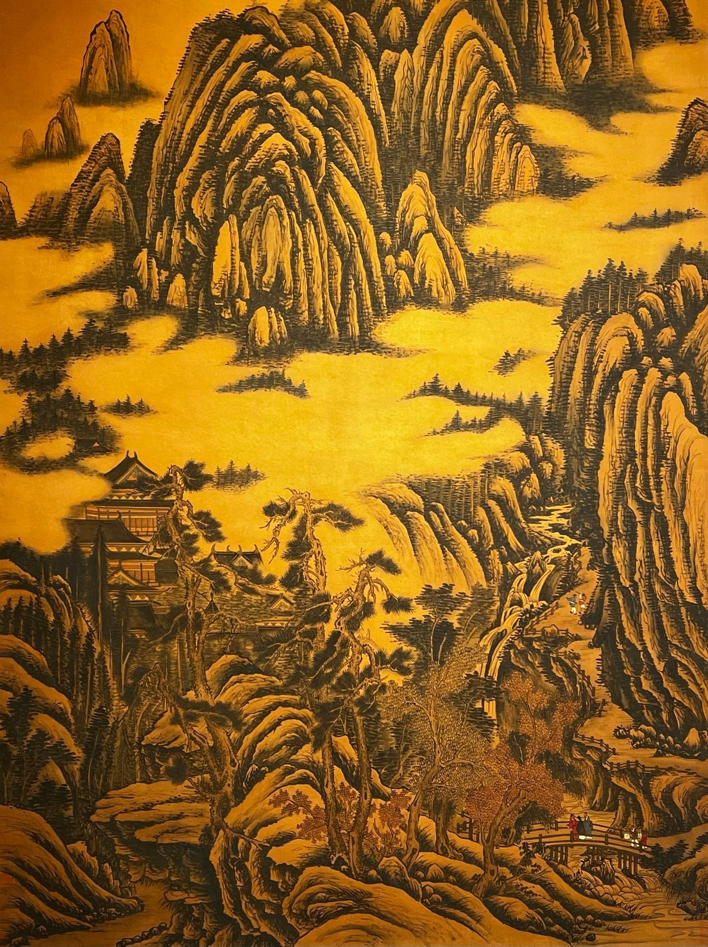 Chinese scroll painting Dong Yuan