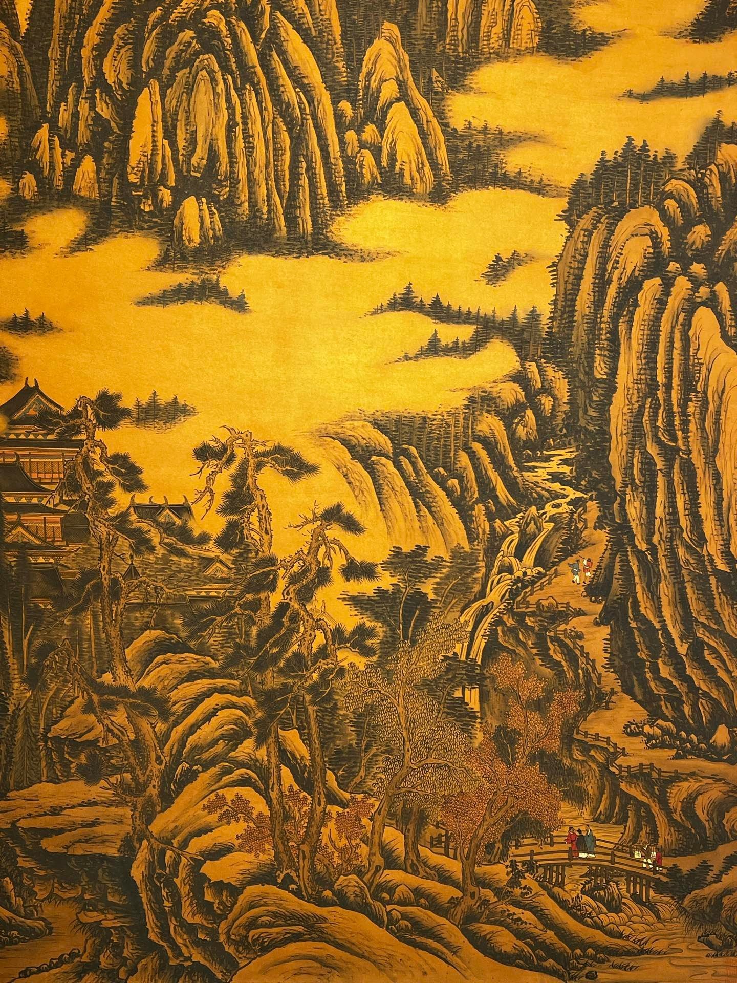 Chinese scroll painting Dong Yuan
