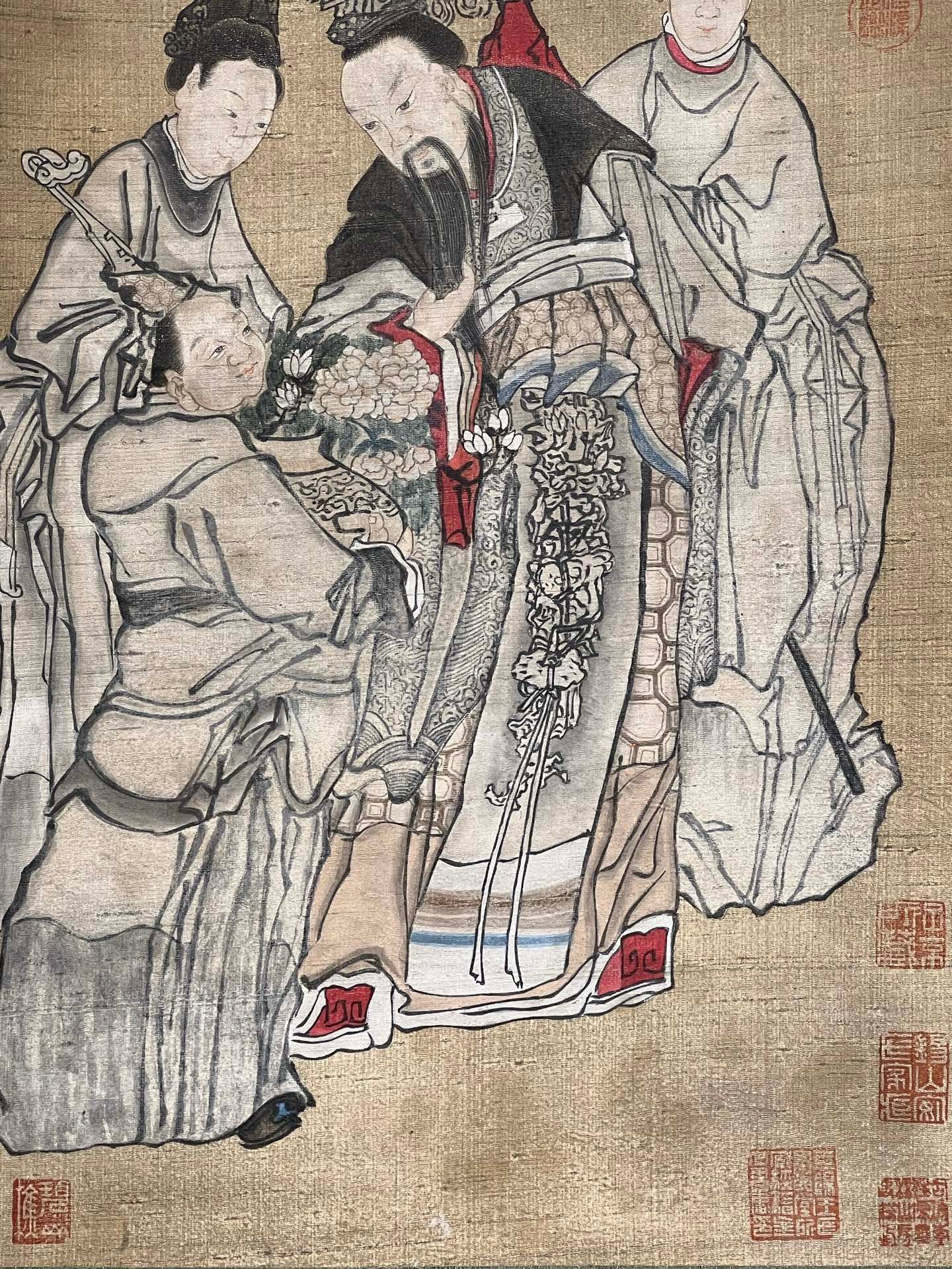 Chinese scroll painting Tang Yin