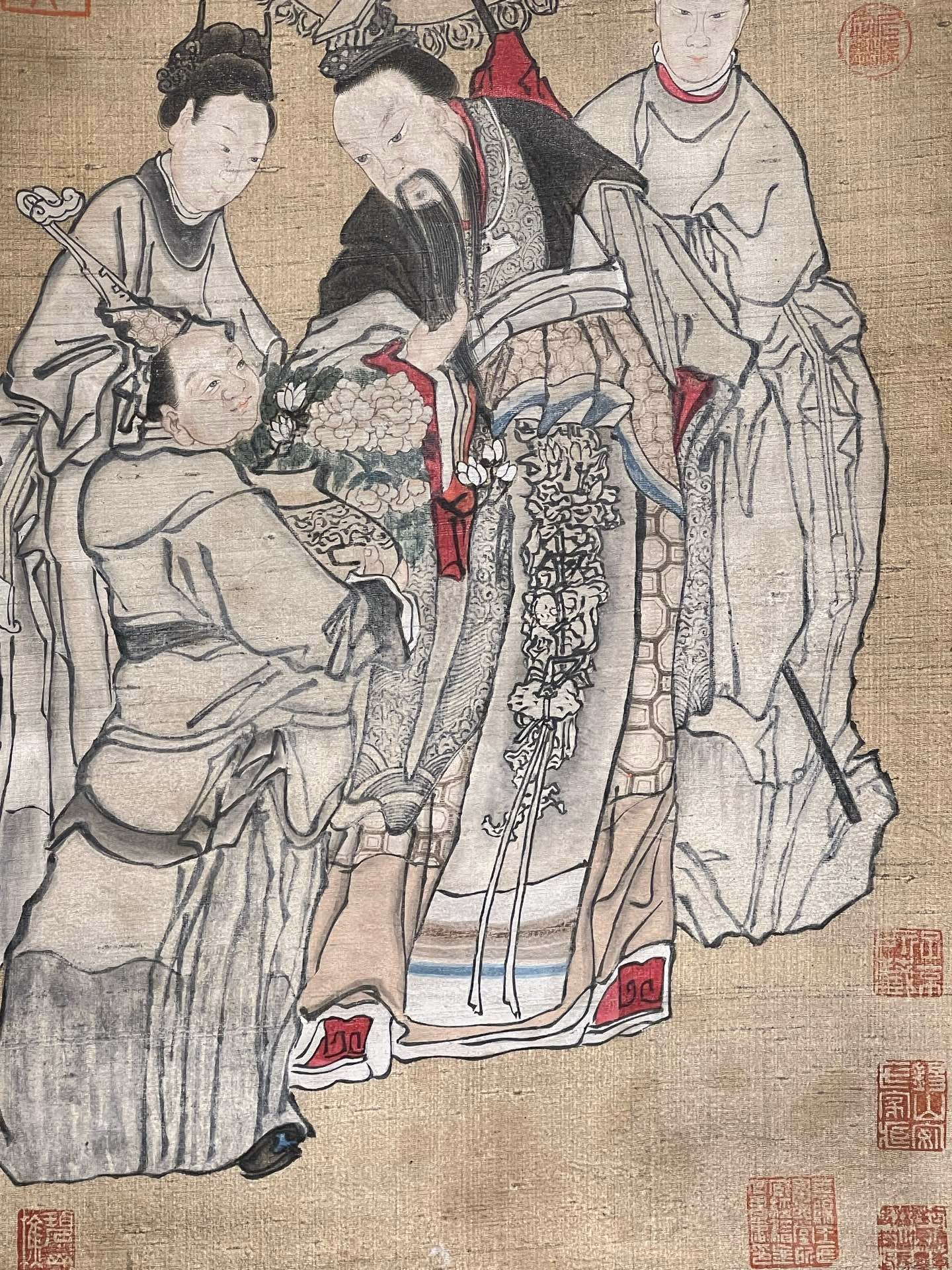 Chinese scroll painting Tang Yin