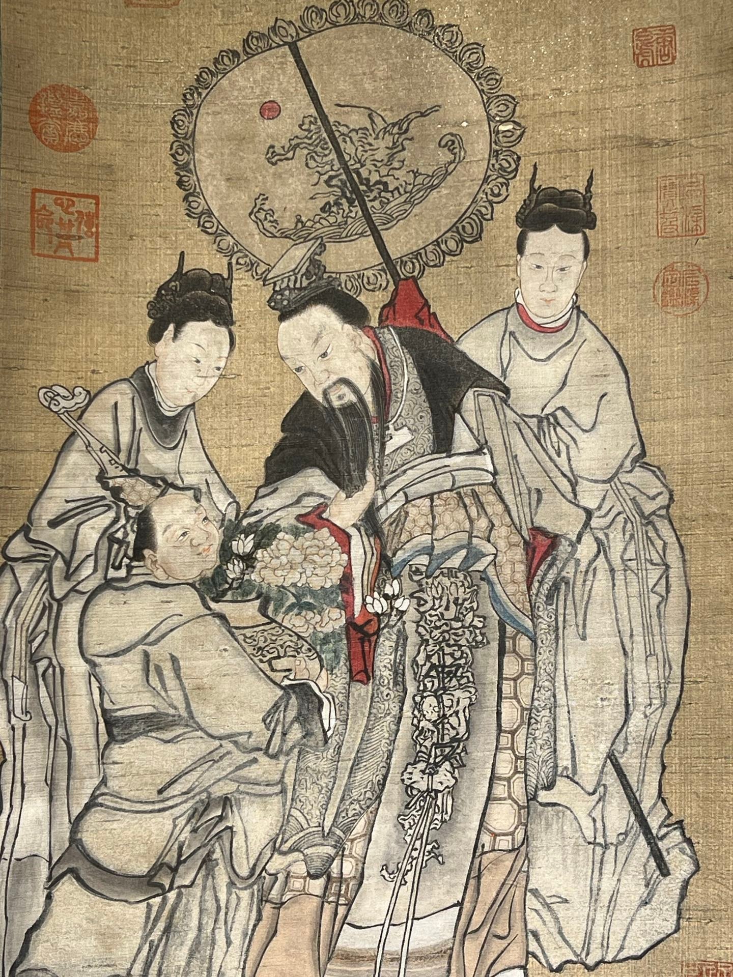 Chinese scroll painting Tang Yin