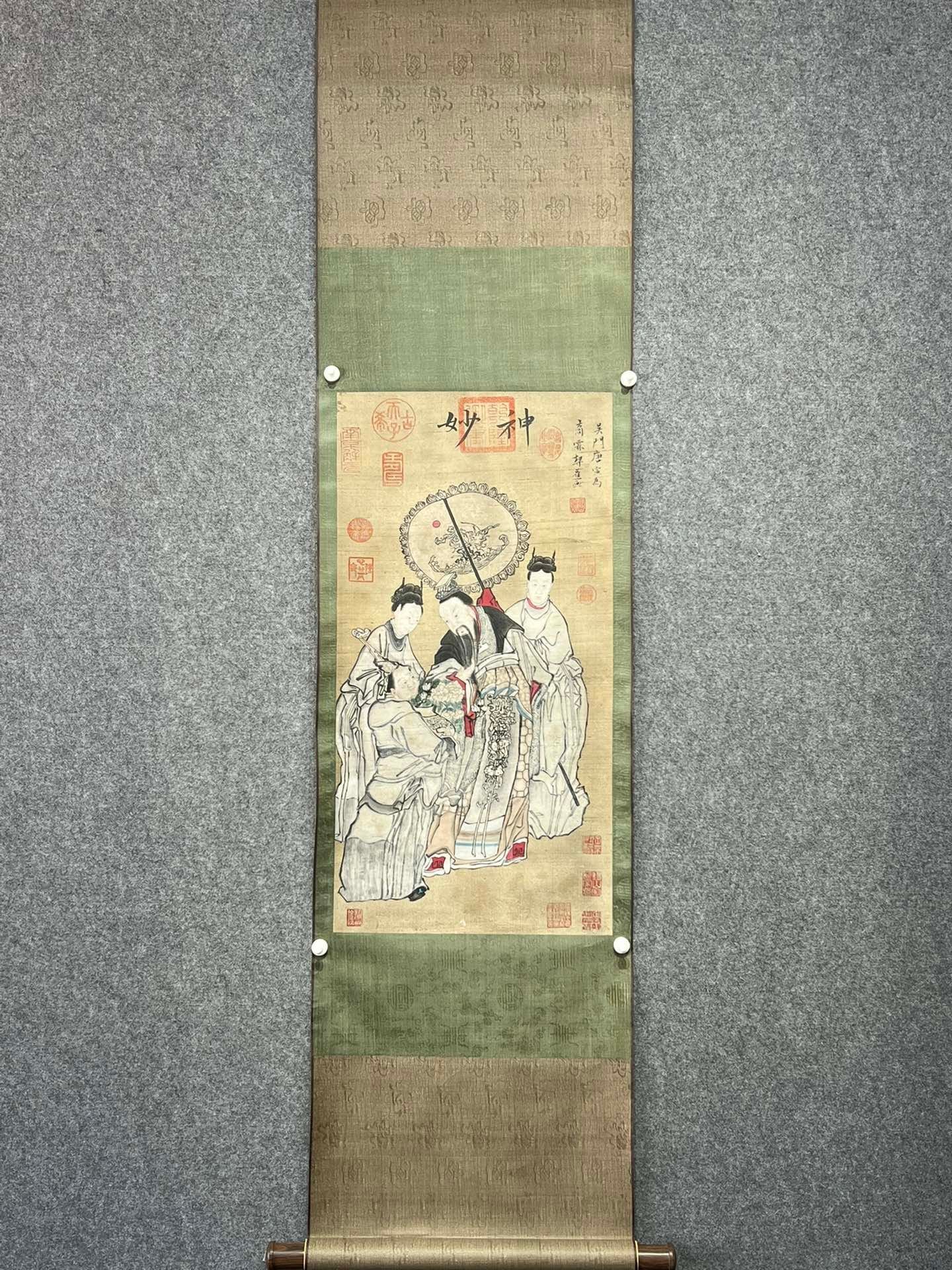 Chinese scroll painting Tang Yin