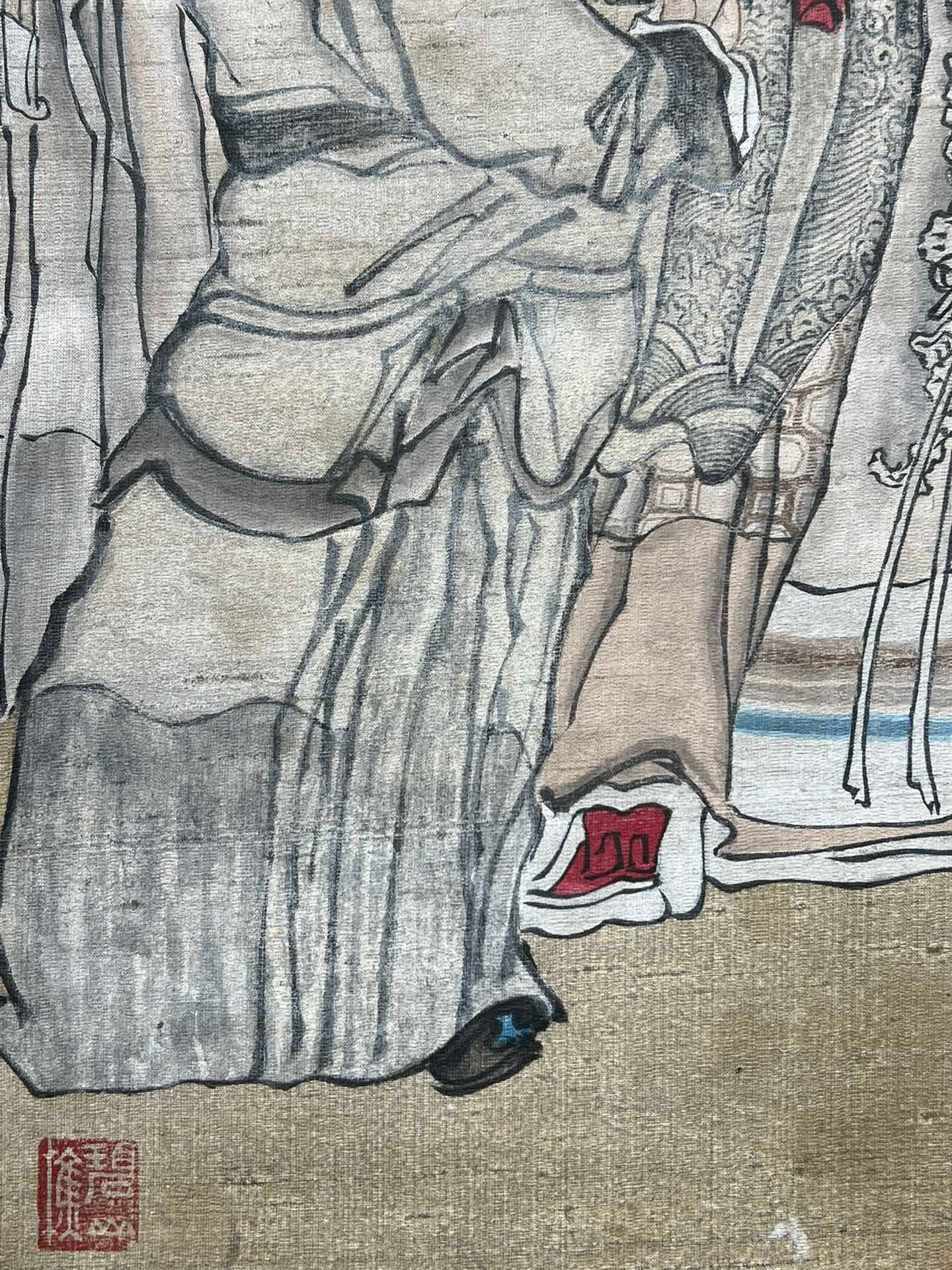 Chinese scroll painting Tang Yin