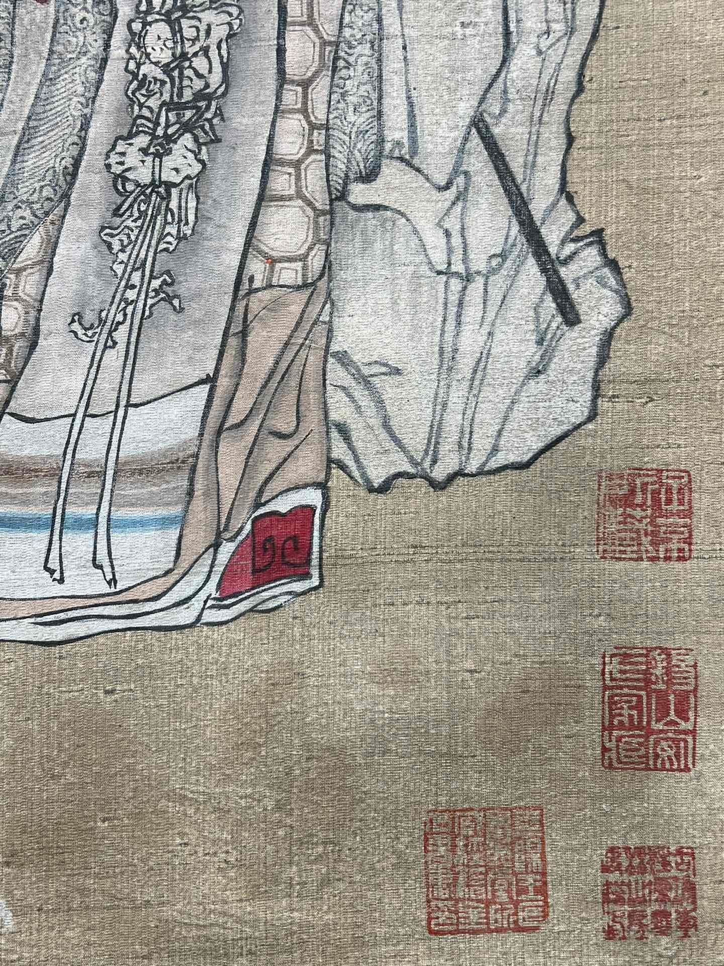 Chinese scroll painting Tang Yin