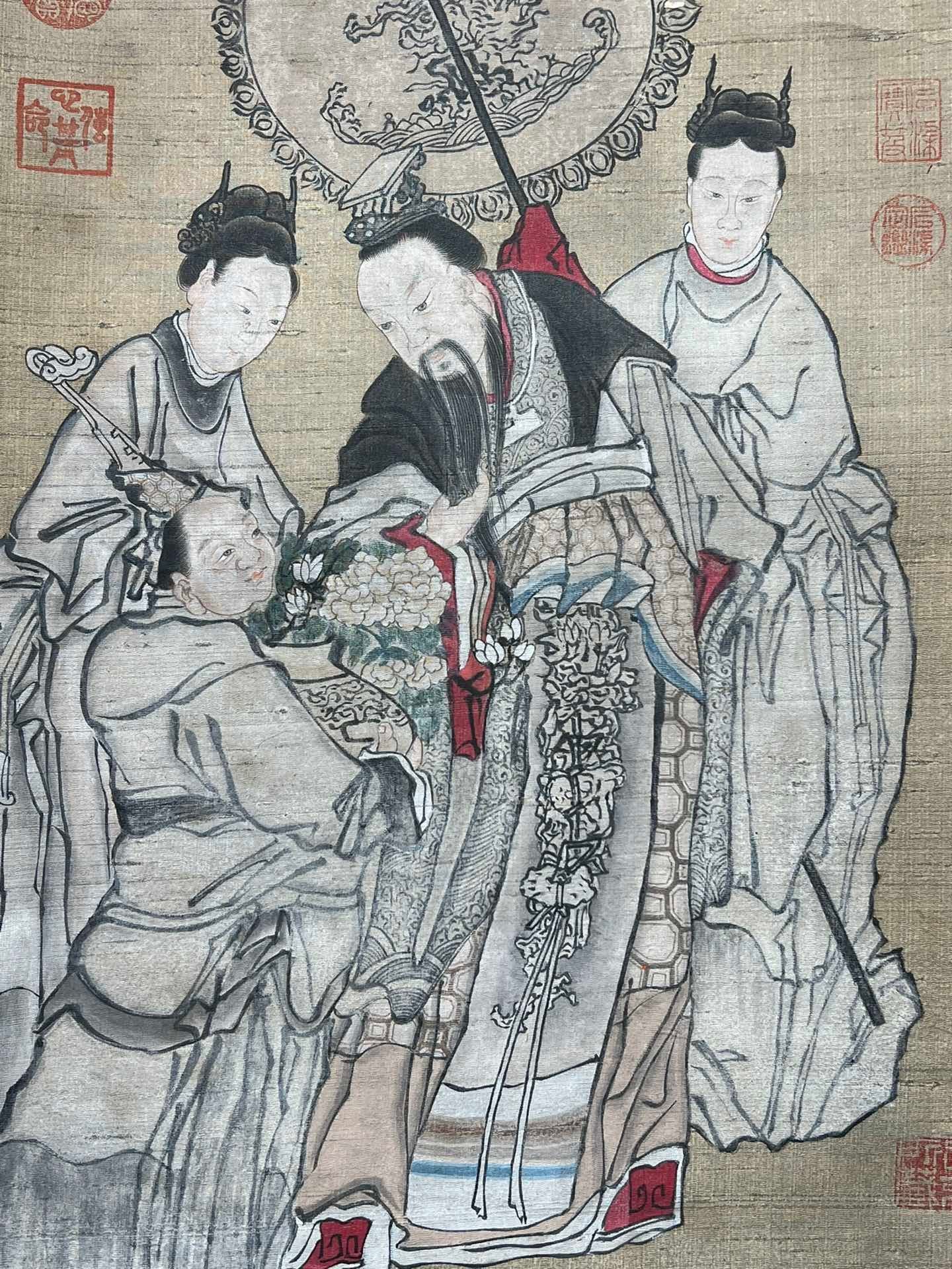 Chinese scroll painting Tang Yin