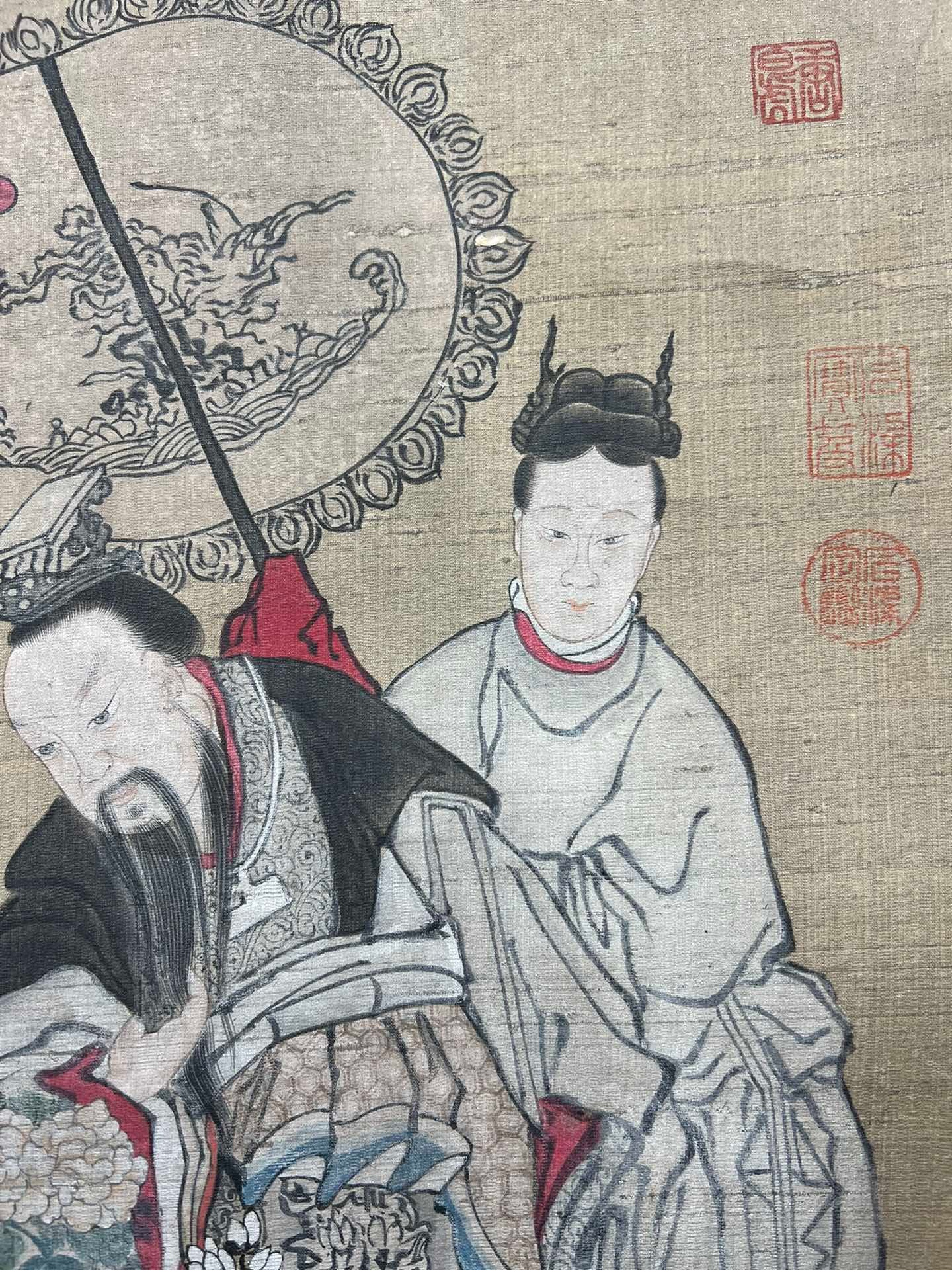 Chinese scroll painting Tang Yin