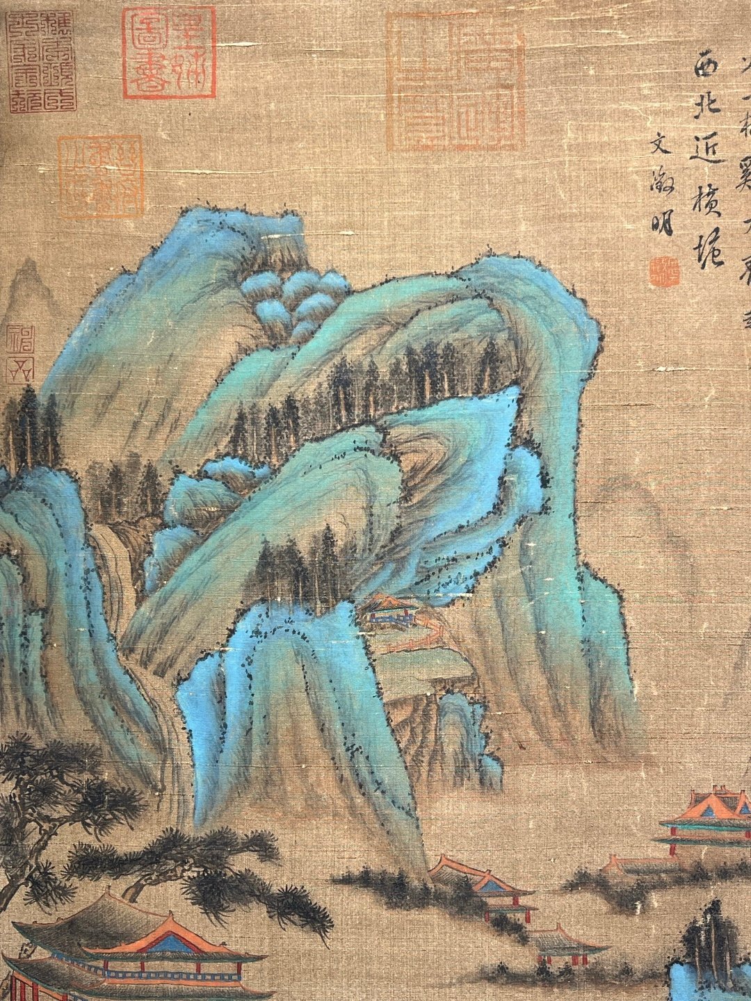Chinese scroll painting Jinghao