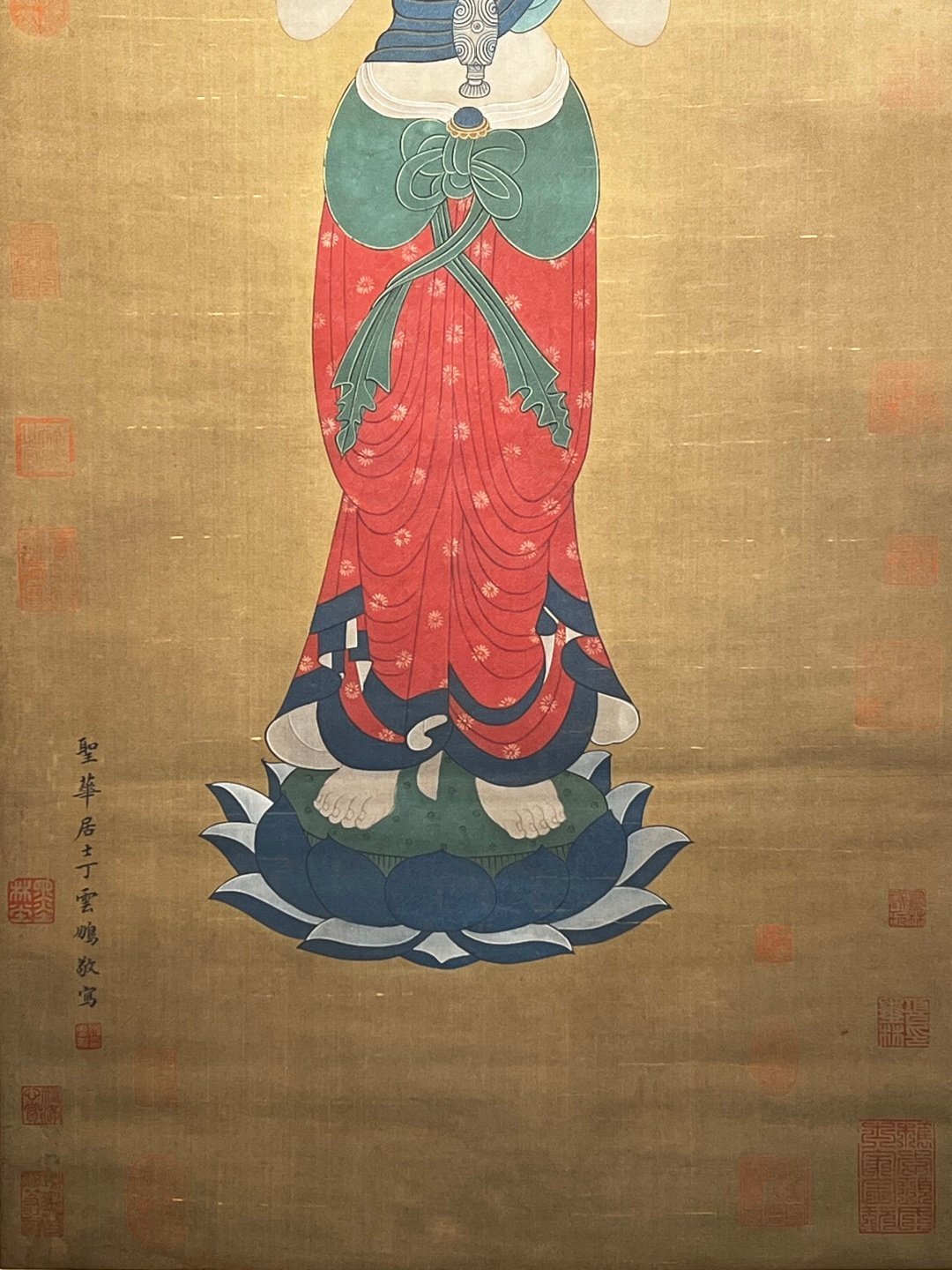 Chinese scroll painting Ding Yunpeng