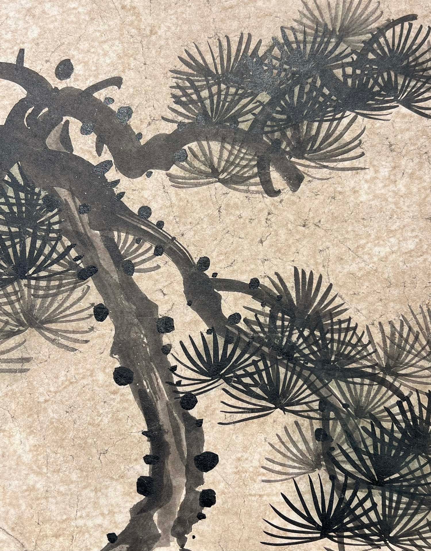 Chinese scroll painting Ouyang Xun