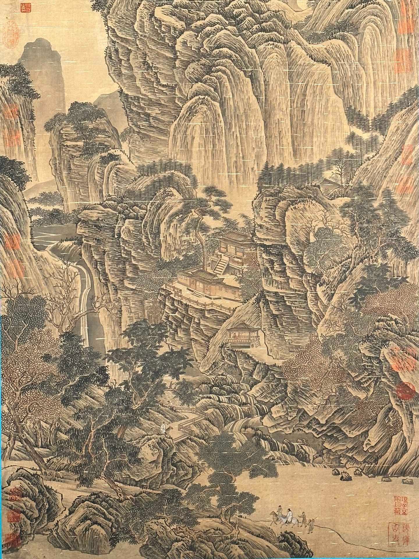 Chinese scroll painting Jinghao
