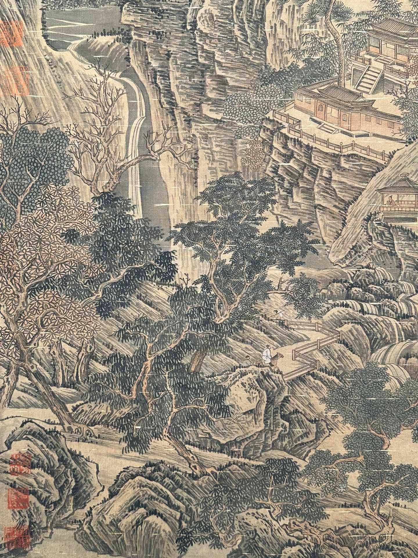 Chinese scroll painting Jinghao
