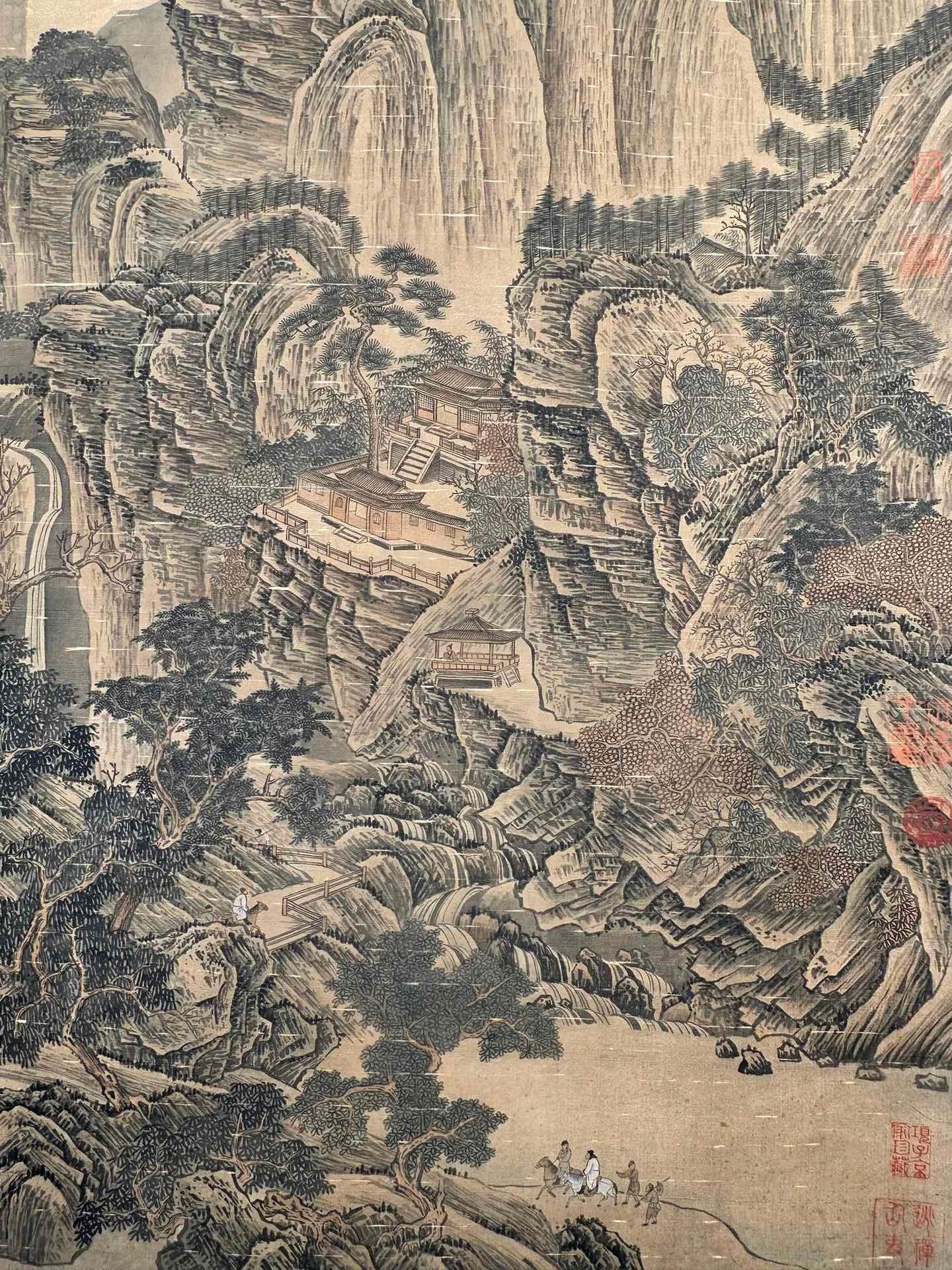 Chinese scroll painting Jinghao