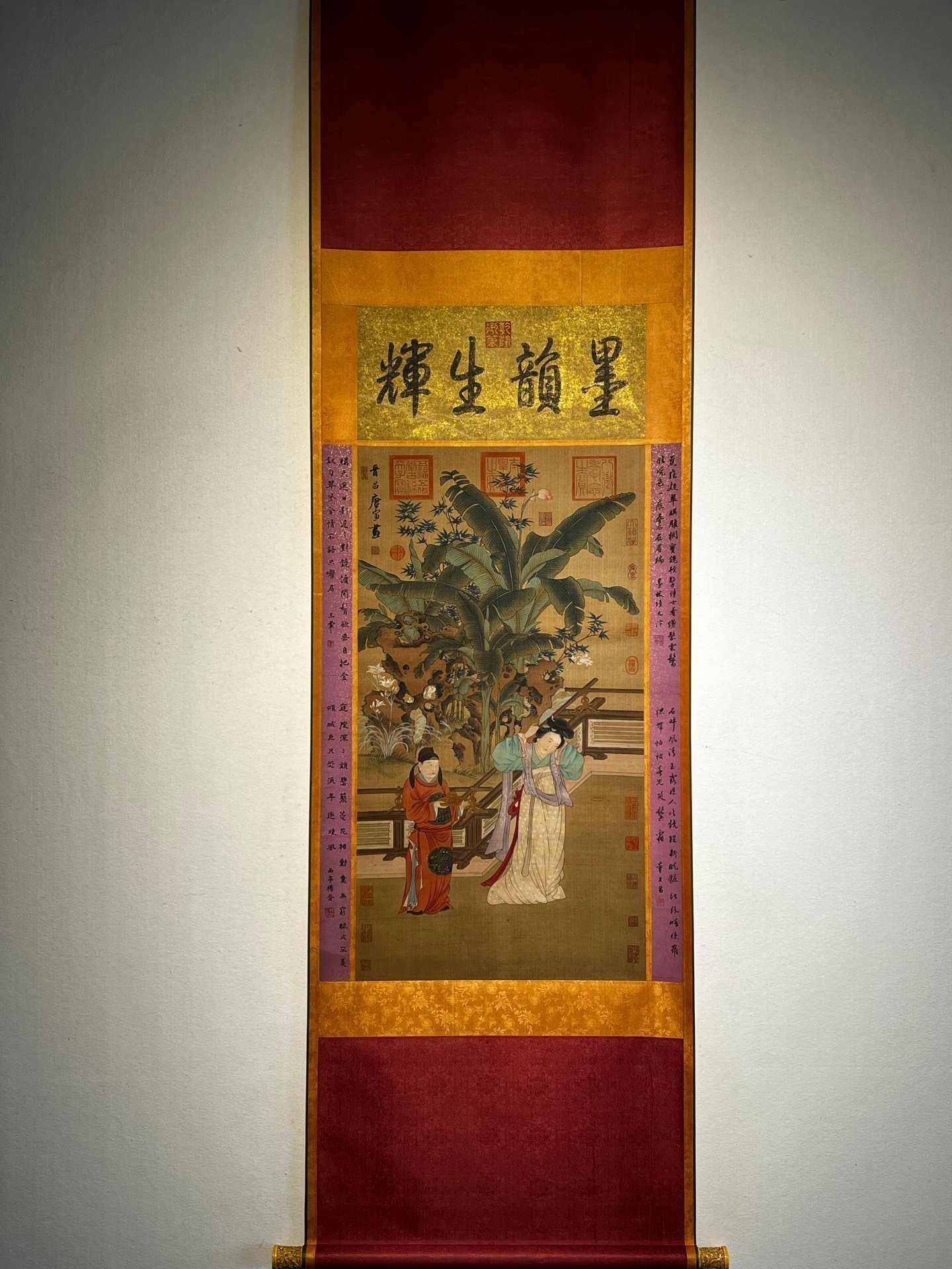 Chinese scroll painting Tang Yin