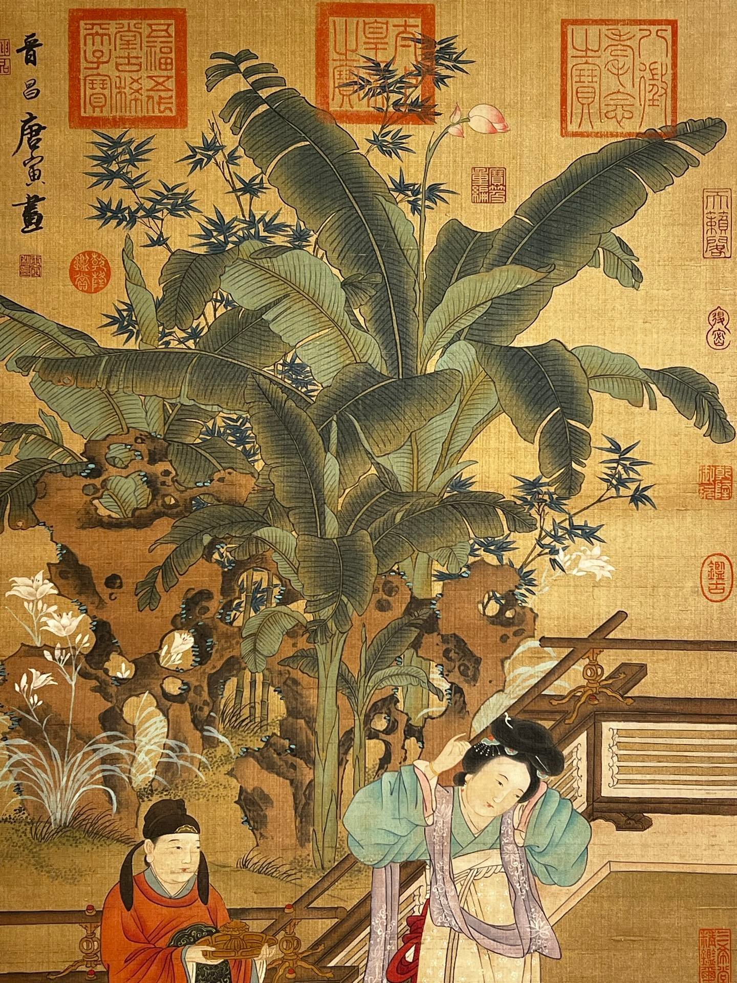 Chinese scroll painting Tang Yin