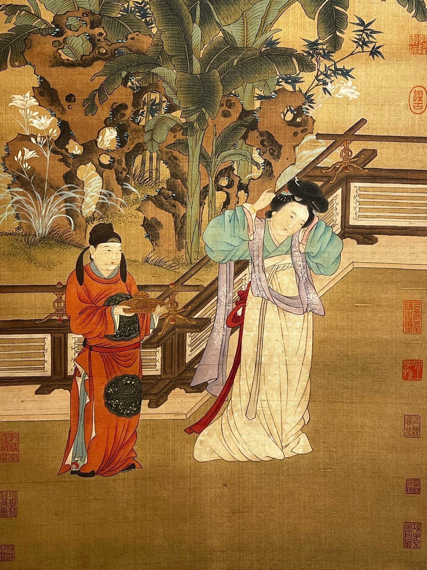 Chinese scroll painting Tang Yin