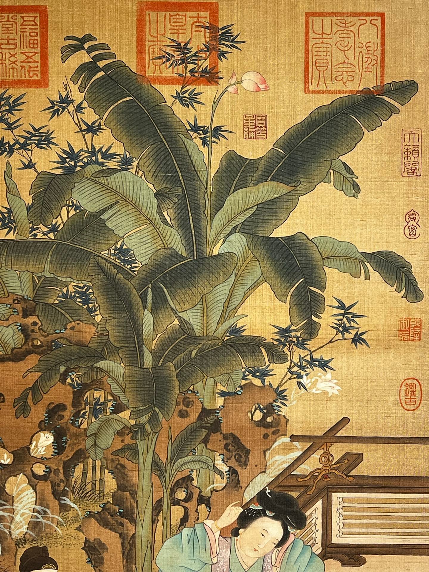 Chinese scroll painting Tang Yin